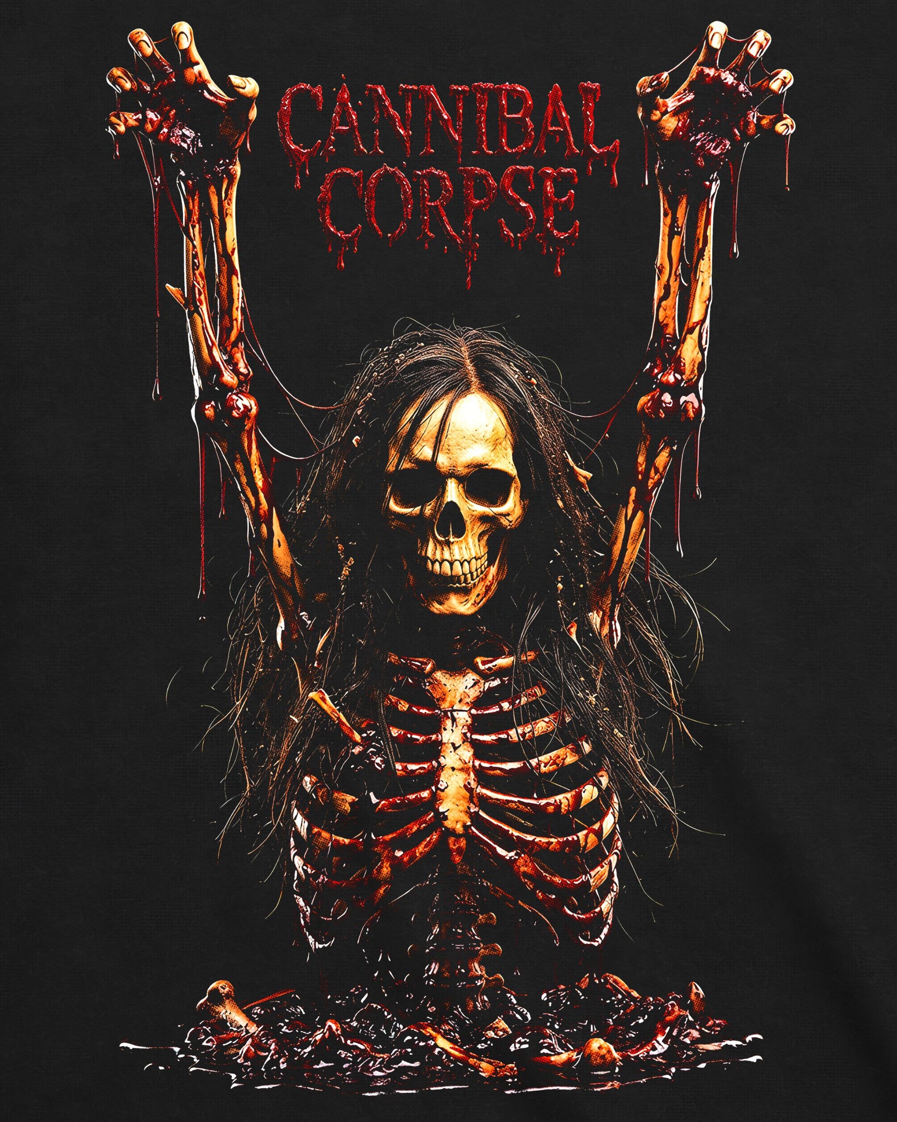 Camiseta Cannibal Corpse – A Skeletal Domain