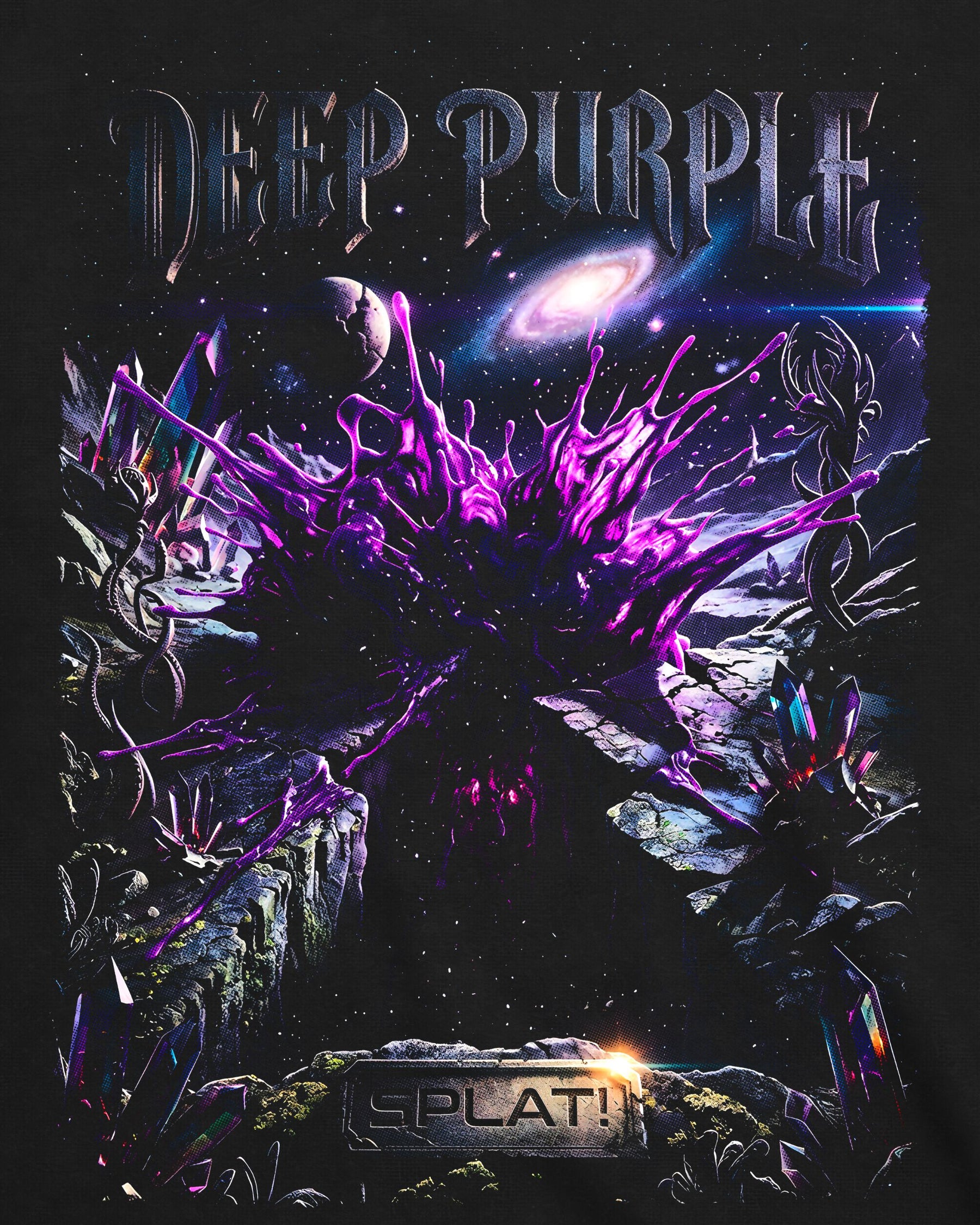 Camiseta Deep Purple – Splat!
