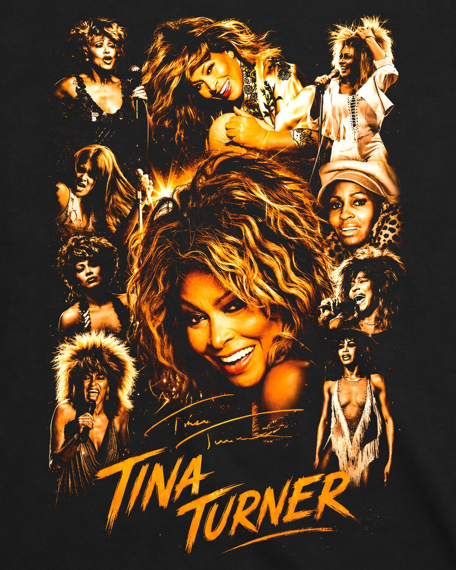 Camiseta Tina Turner – Faces