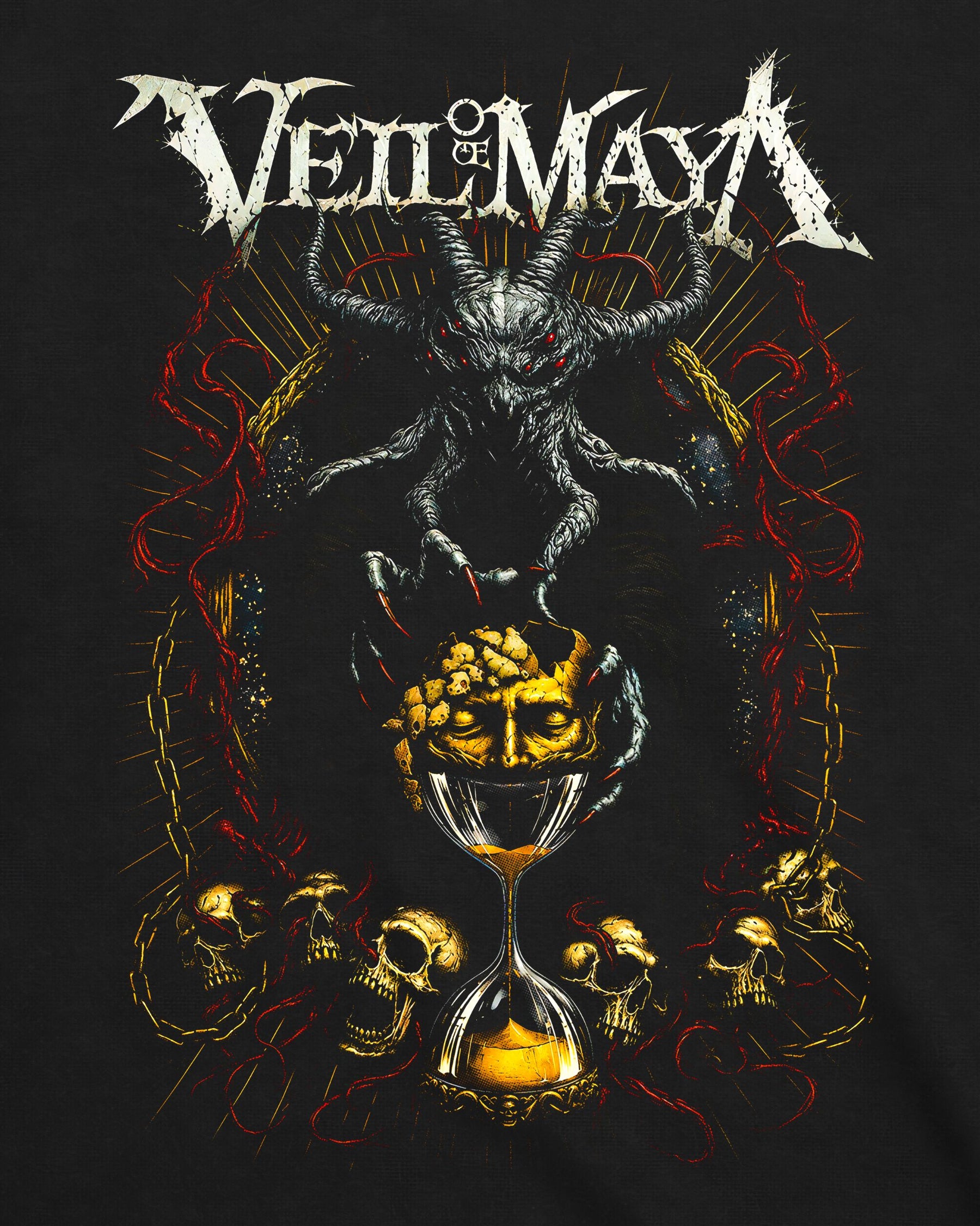 Camiseta Veil of Maya – Hourglass Demon