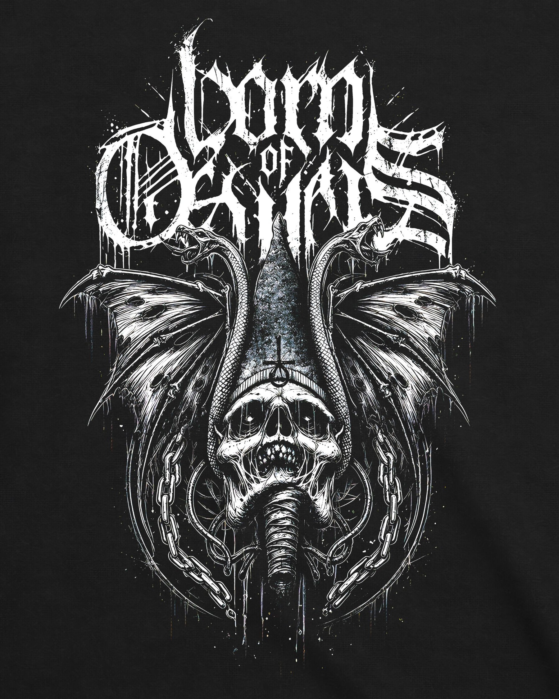 Camiseta Born of Osiris – Pharaoh Skull