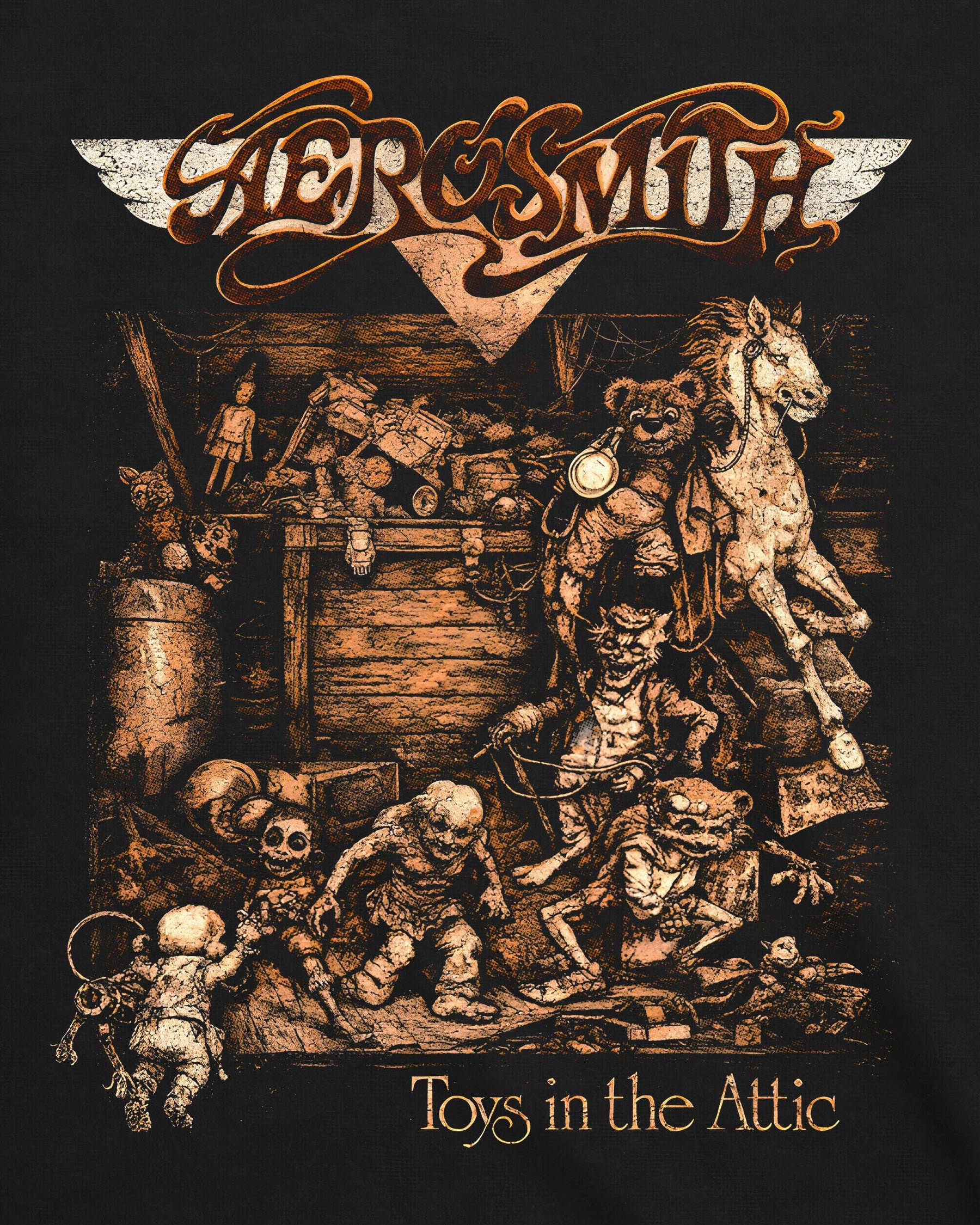 Camiseta Aerosmith – Toys in the Attic