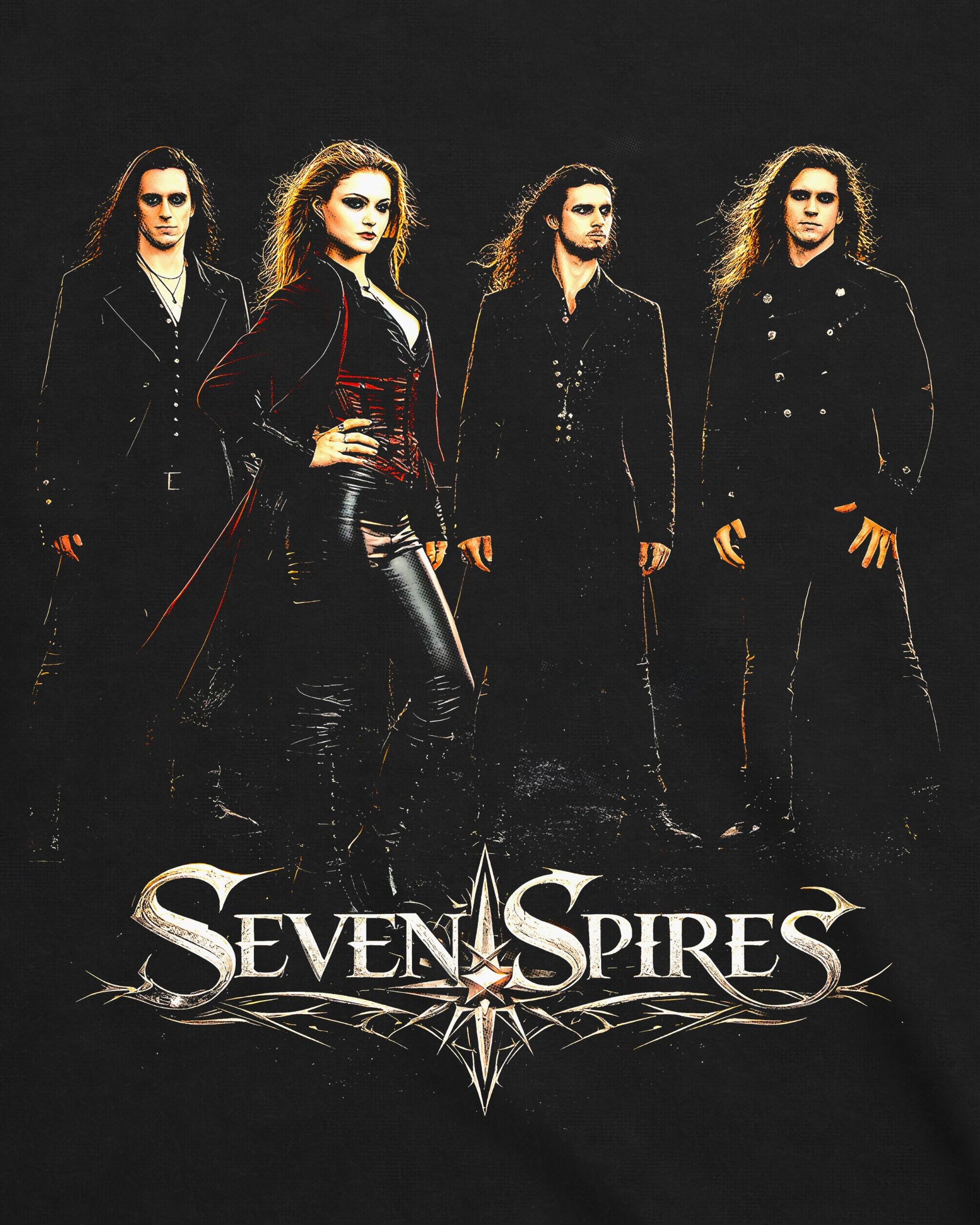 Camiseta Seven Spires – The Band