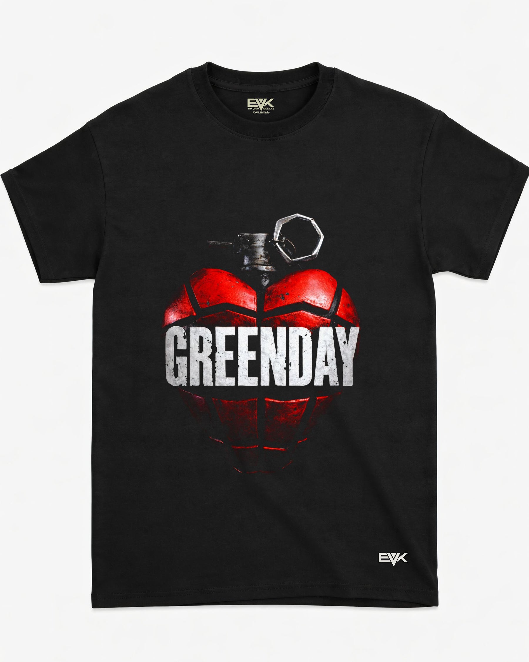 Camiseta Green Day – Heart Like a Hand Grenade