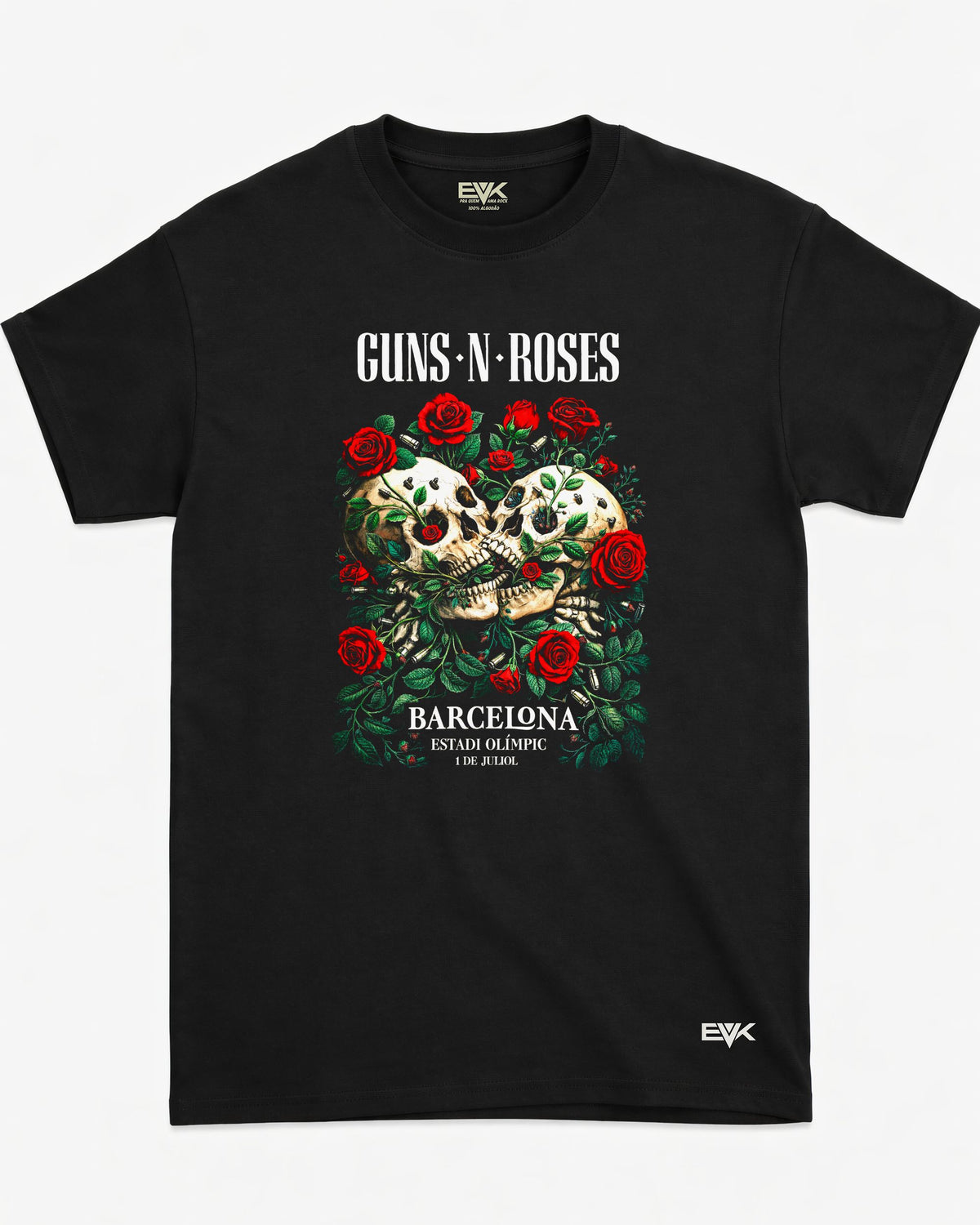 Camiseta Guns N’ Roses – Tour Barcelona