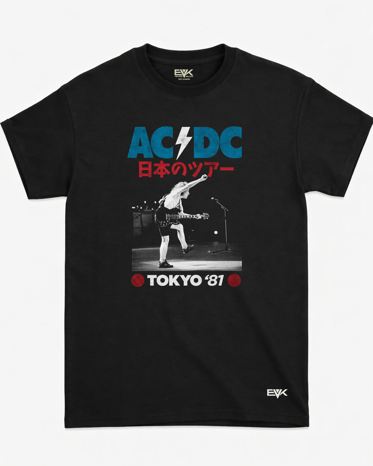 Camiseta AC/DC – Tokyo 1981 Tour