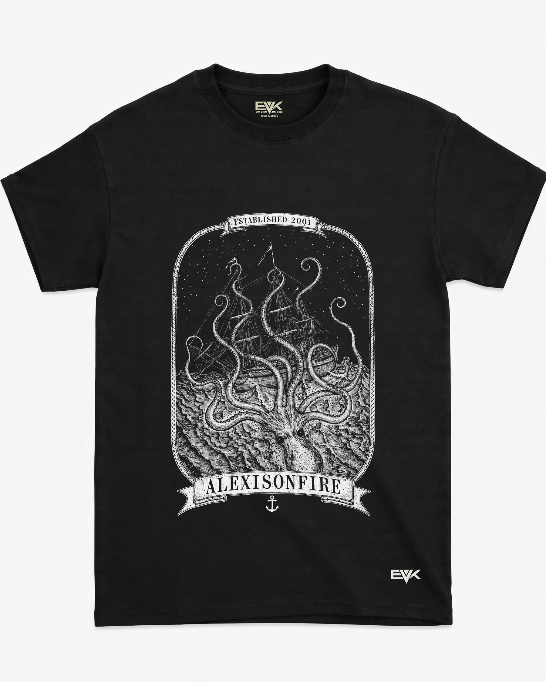 Camiseta Alexisonfire – Kraken Established 2001