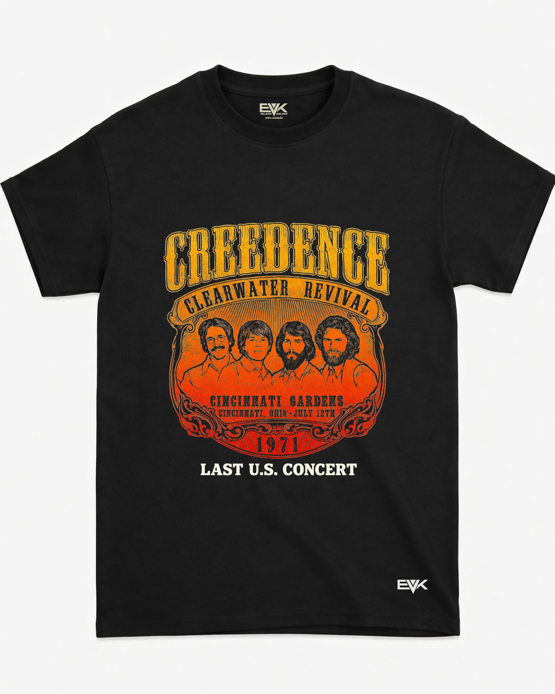 Camiseta Creedence – Last U.S. Concert