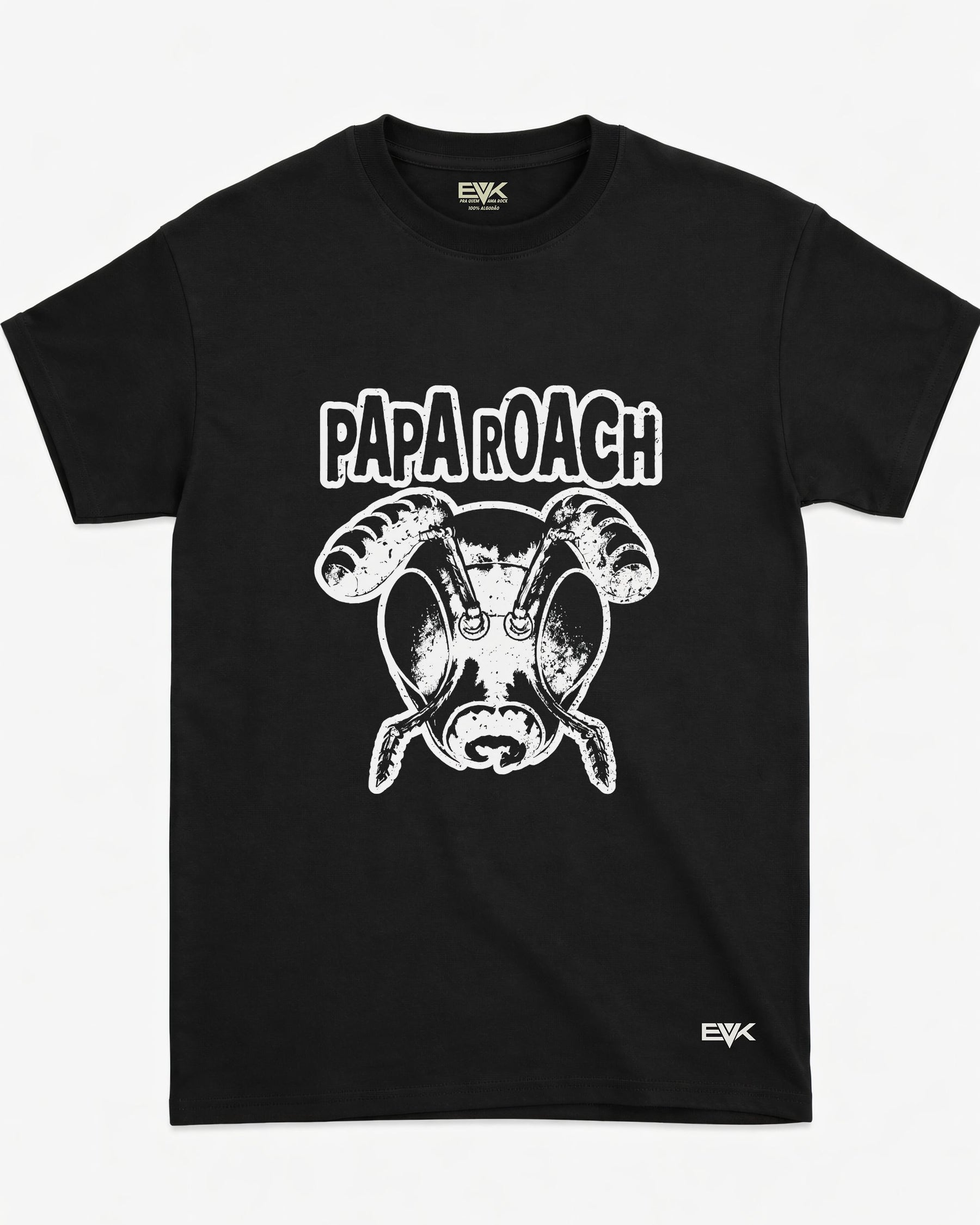 Camiseta Papa Roach – Roach Logo