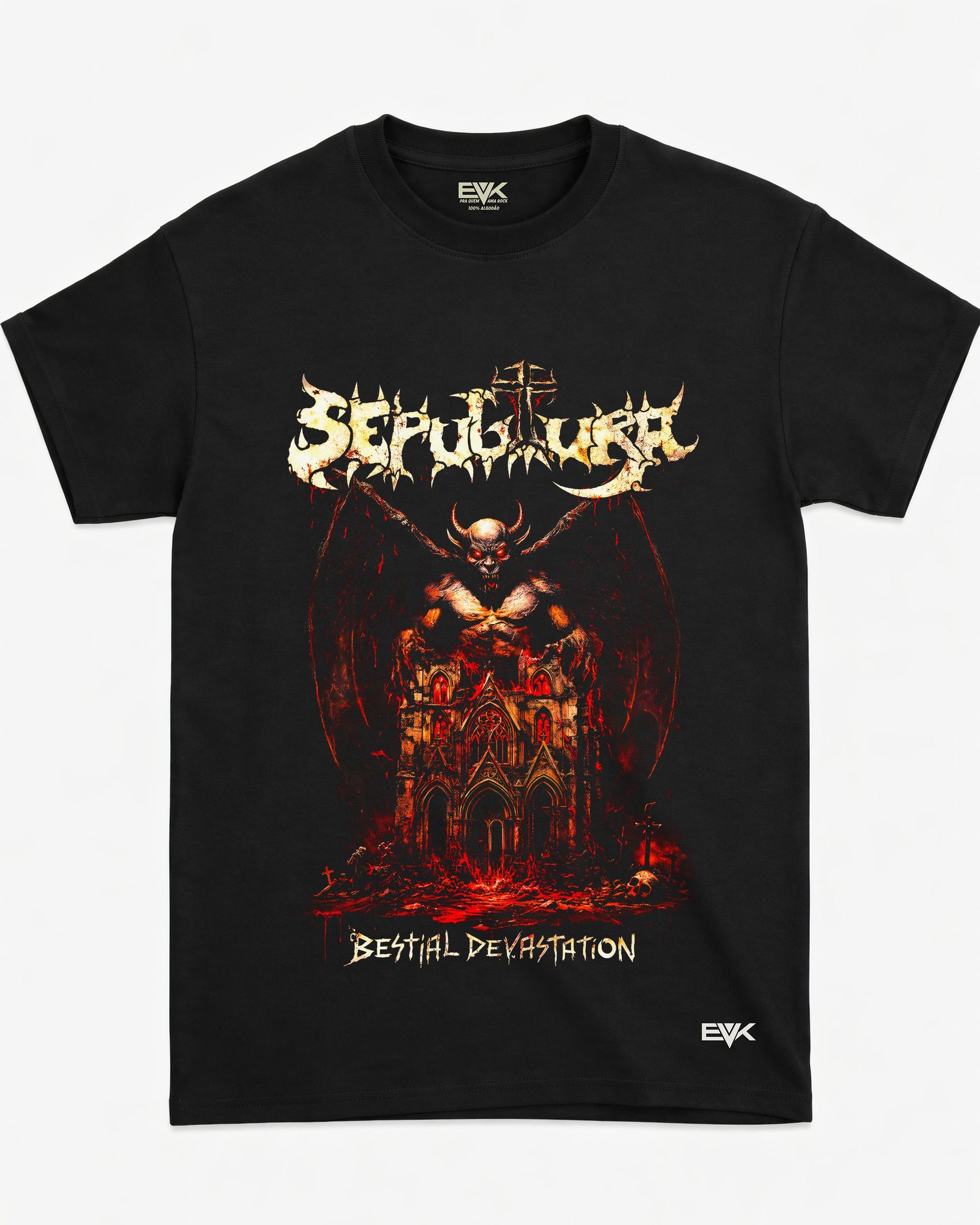 Camiseta Sepultura – Bestial Devastation