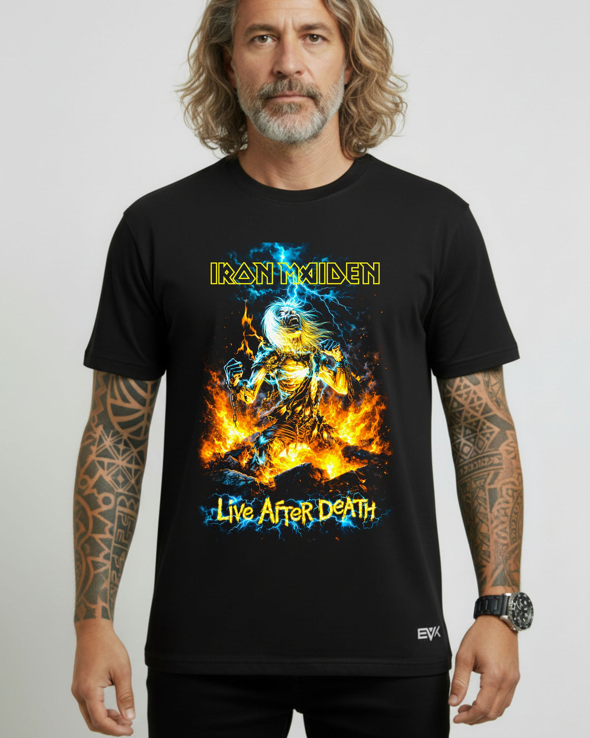 Camiseta Iron Maiden – Live After Death