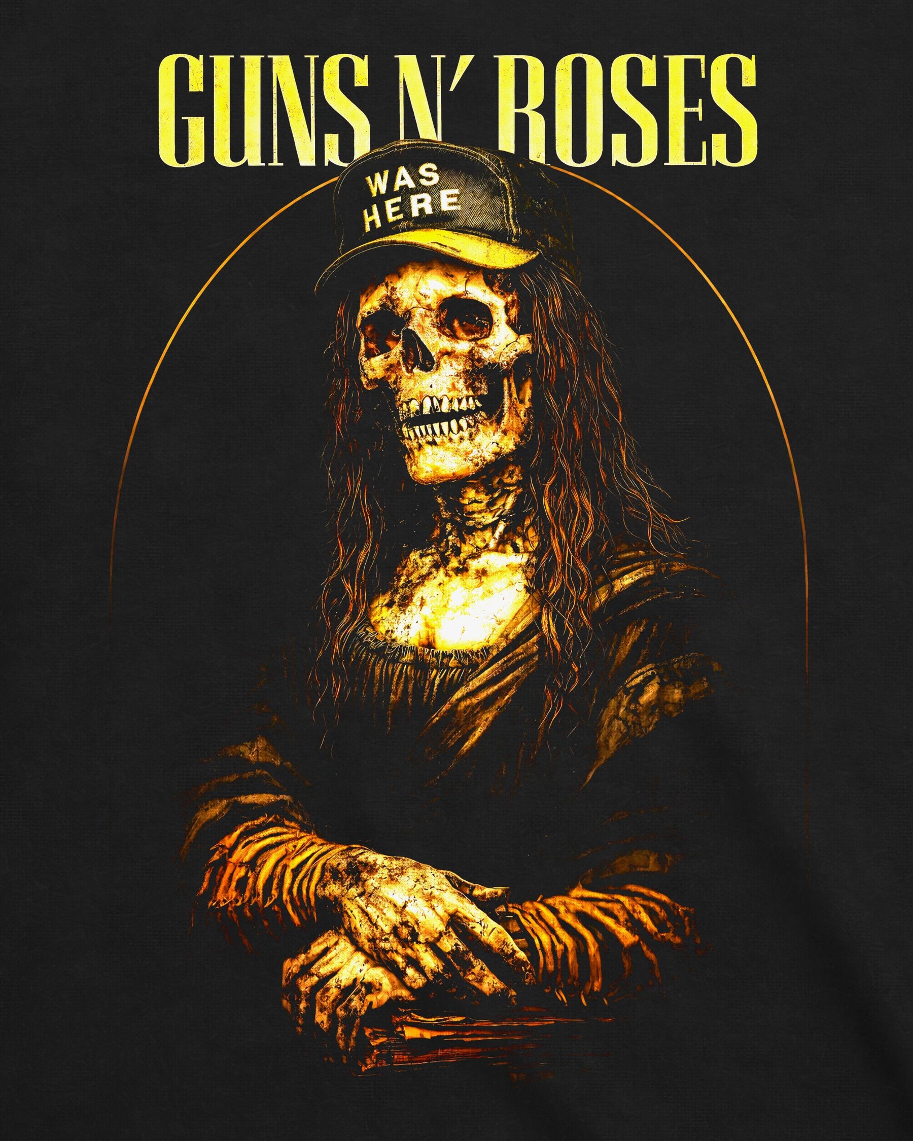 Camiseta Guns N’ Roses – Monalisa
