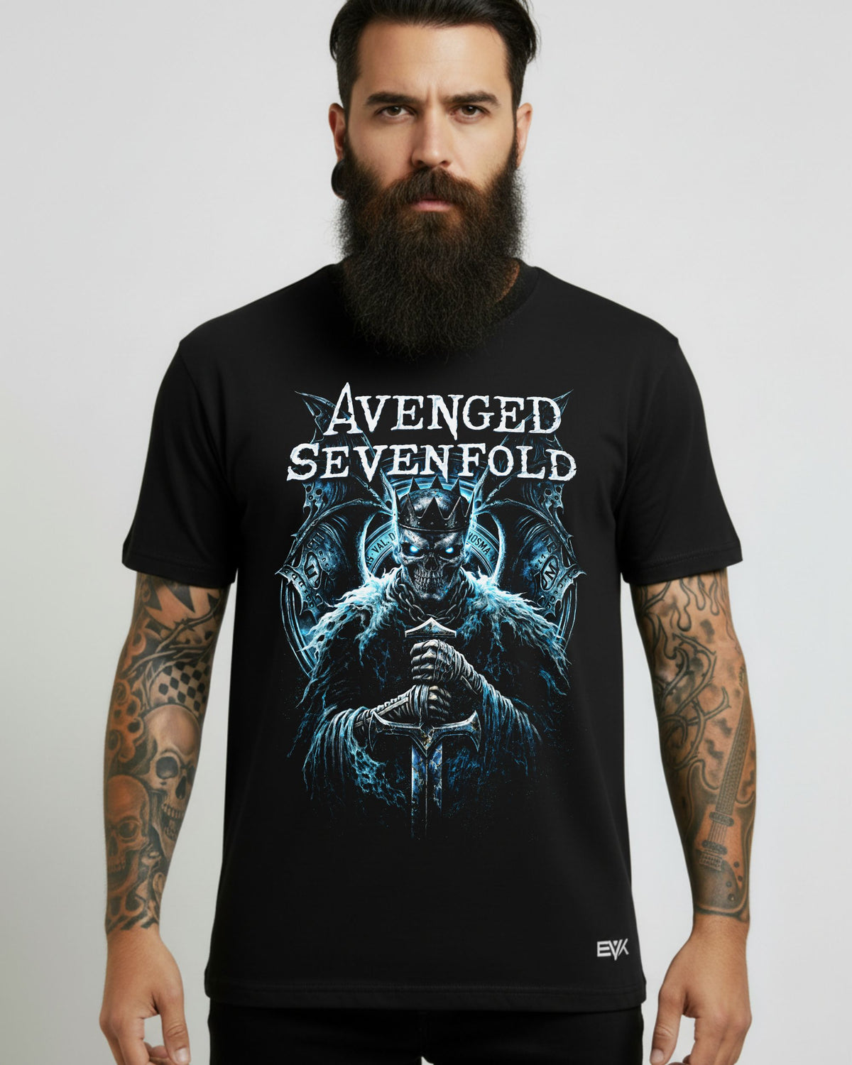 Camiseta Avenged Sevenfold – Hail To The King - Gelo