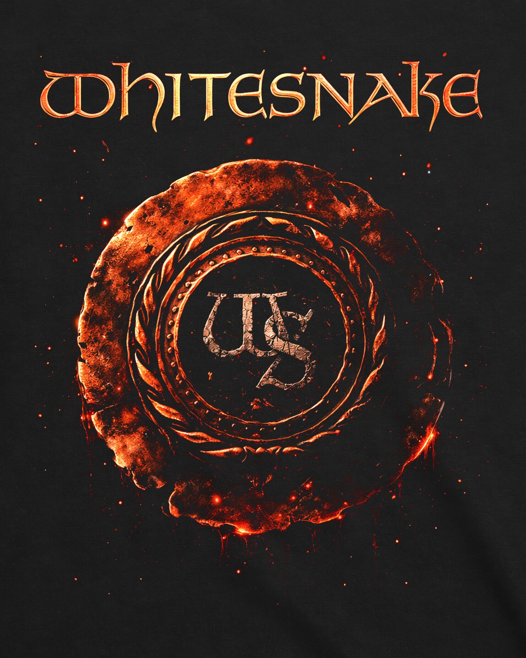 Camiseta Whitesnake – Medallion