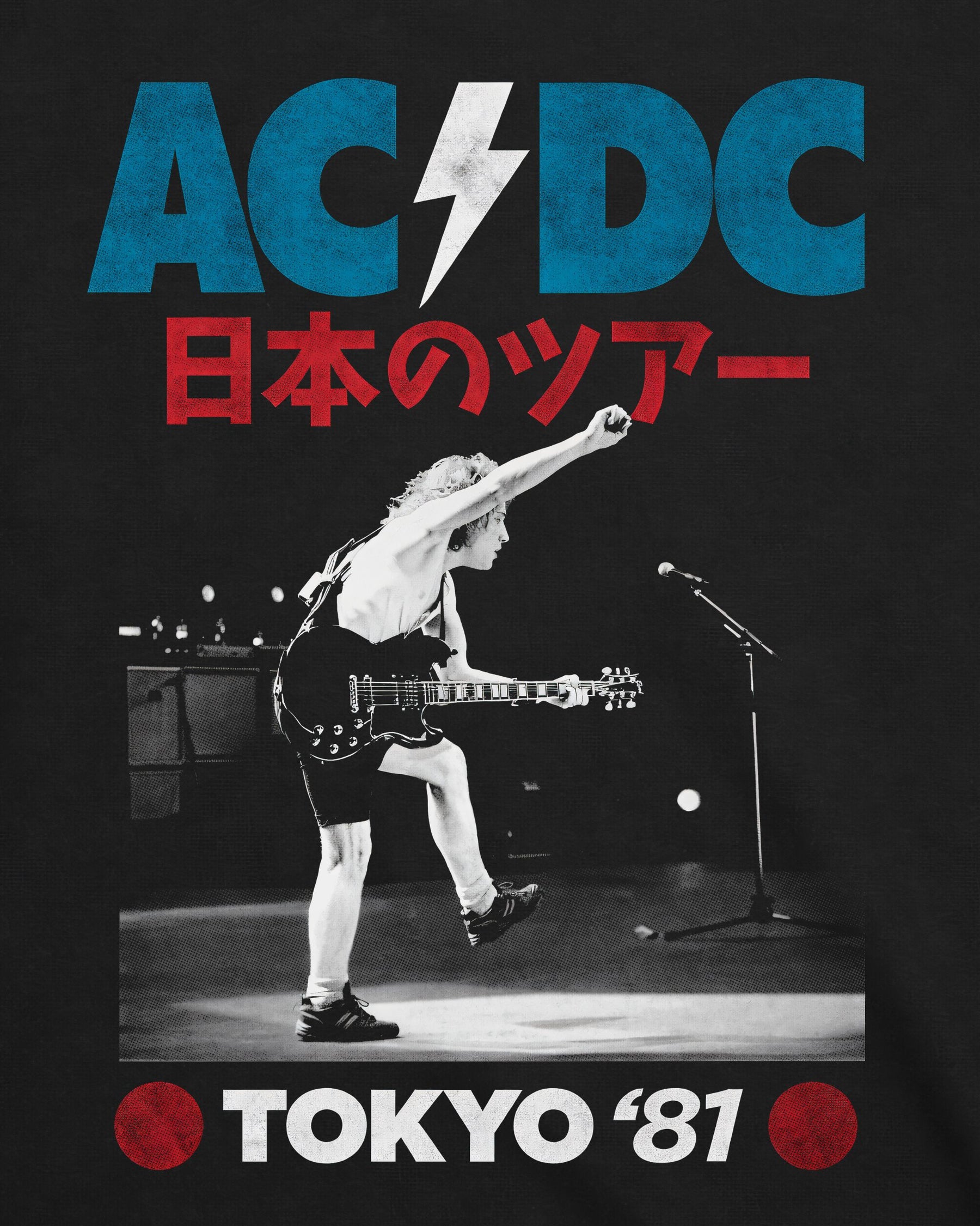 Camiseta AC/DC – Tokyo 1981 Tour