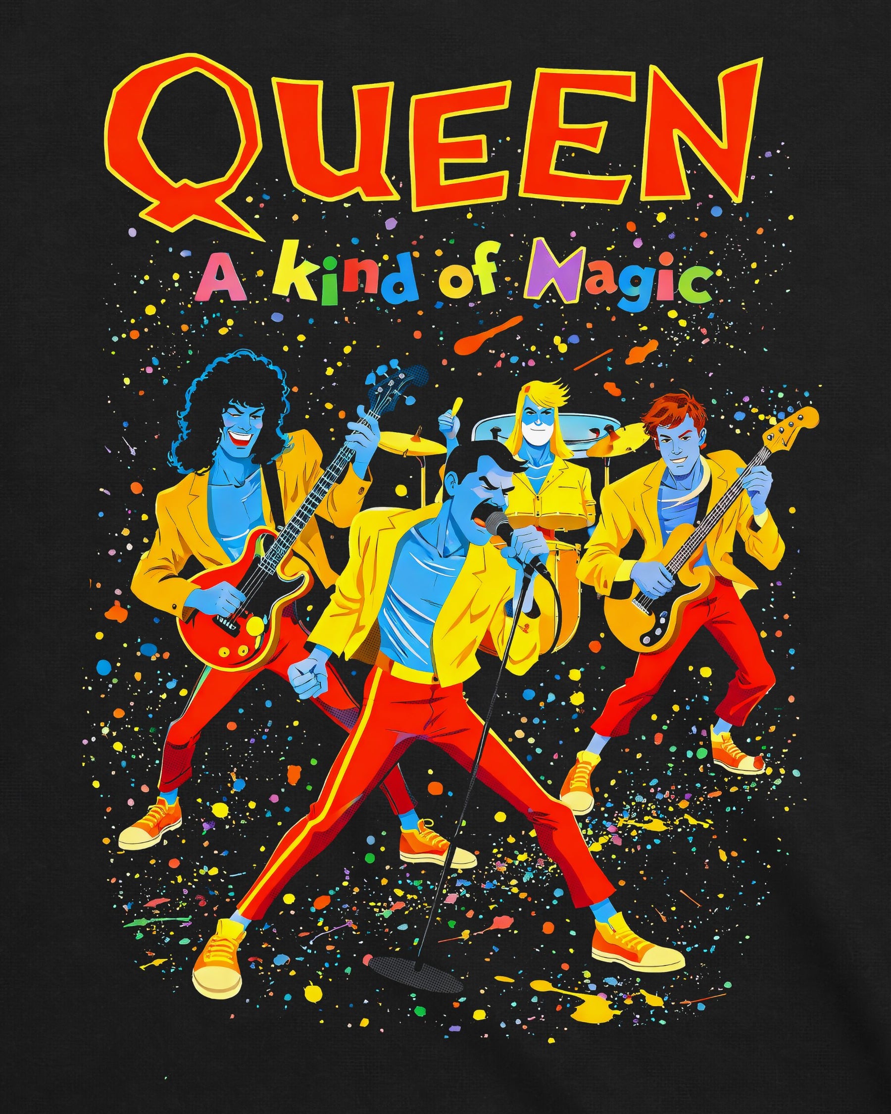 Camiseta Queen – A Kind of Magic