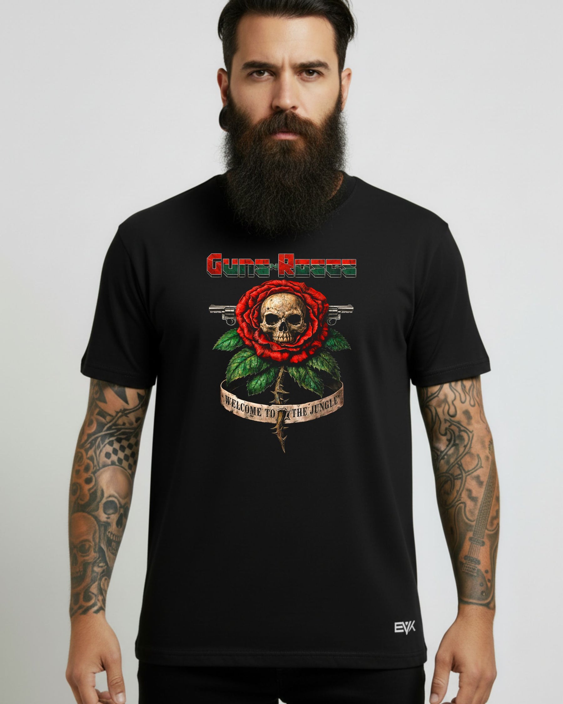 Camiseta Guns N’ Roses – Welcome to the Jungle – Planta Carnívora