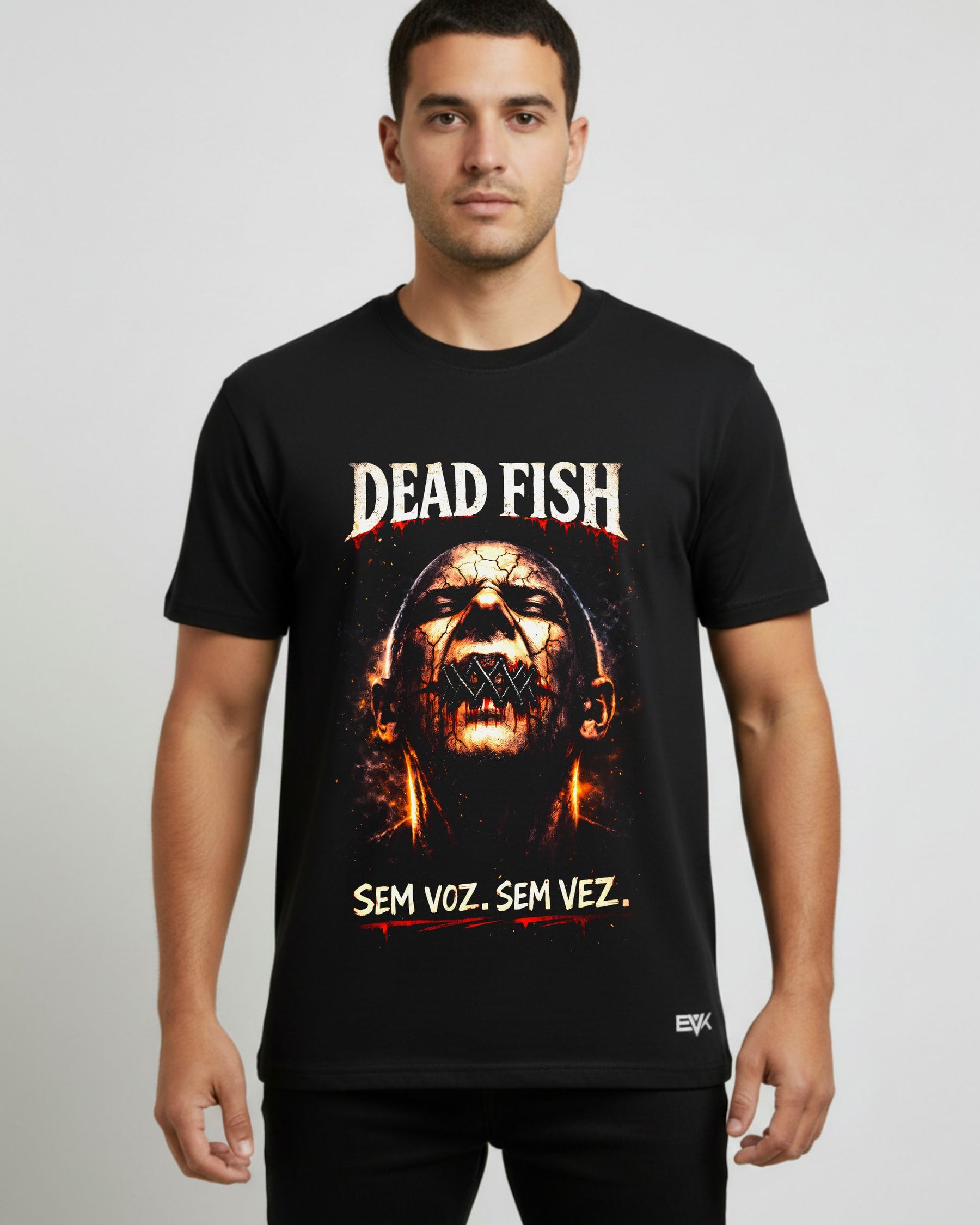 Camiseta Dead Fish – Sem Voz, Sem Vez – Afasia
