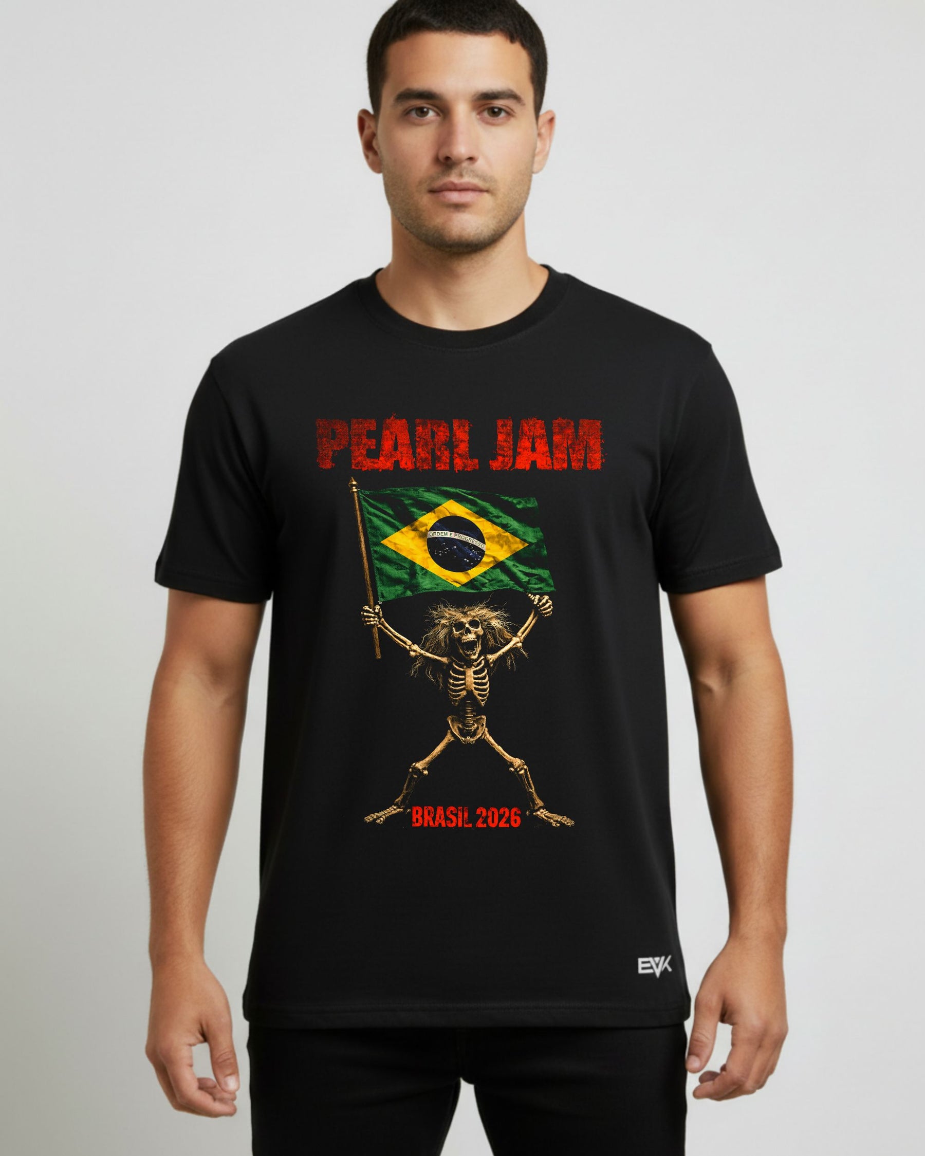 Camiseta Pearl Jam – Tour Brasil 2026