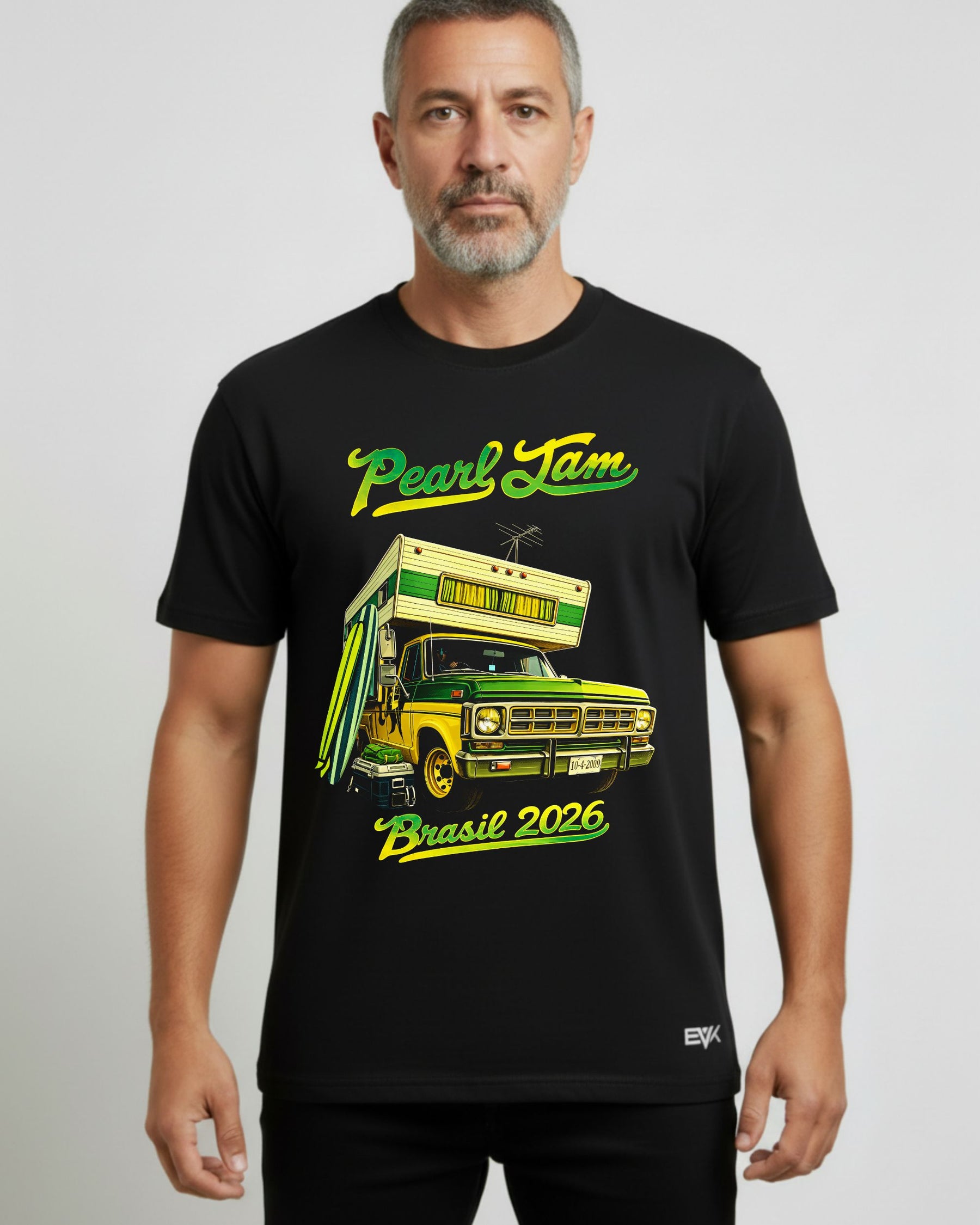 Camiseta Pearl Jam – Brasil Tour 2026 – Van