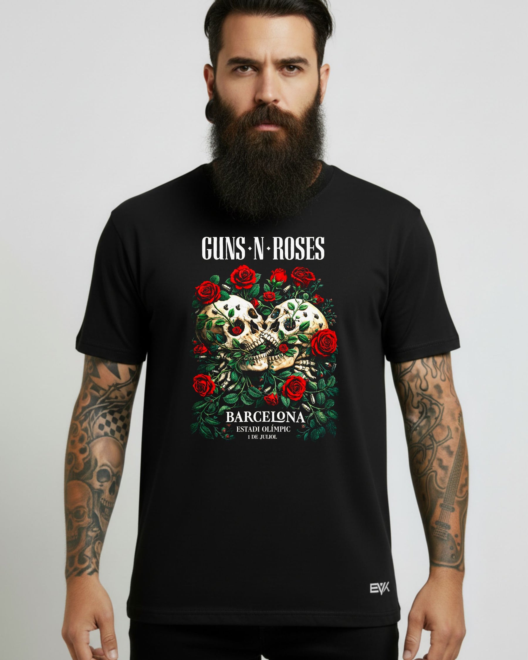 Camiseta Guns N’ Roses – Tour Barcelona