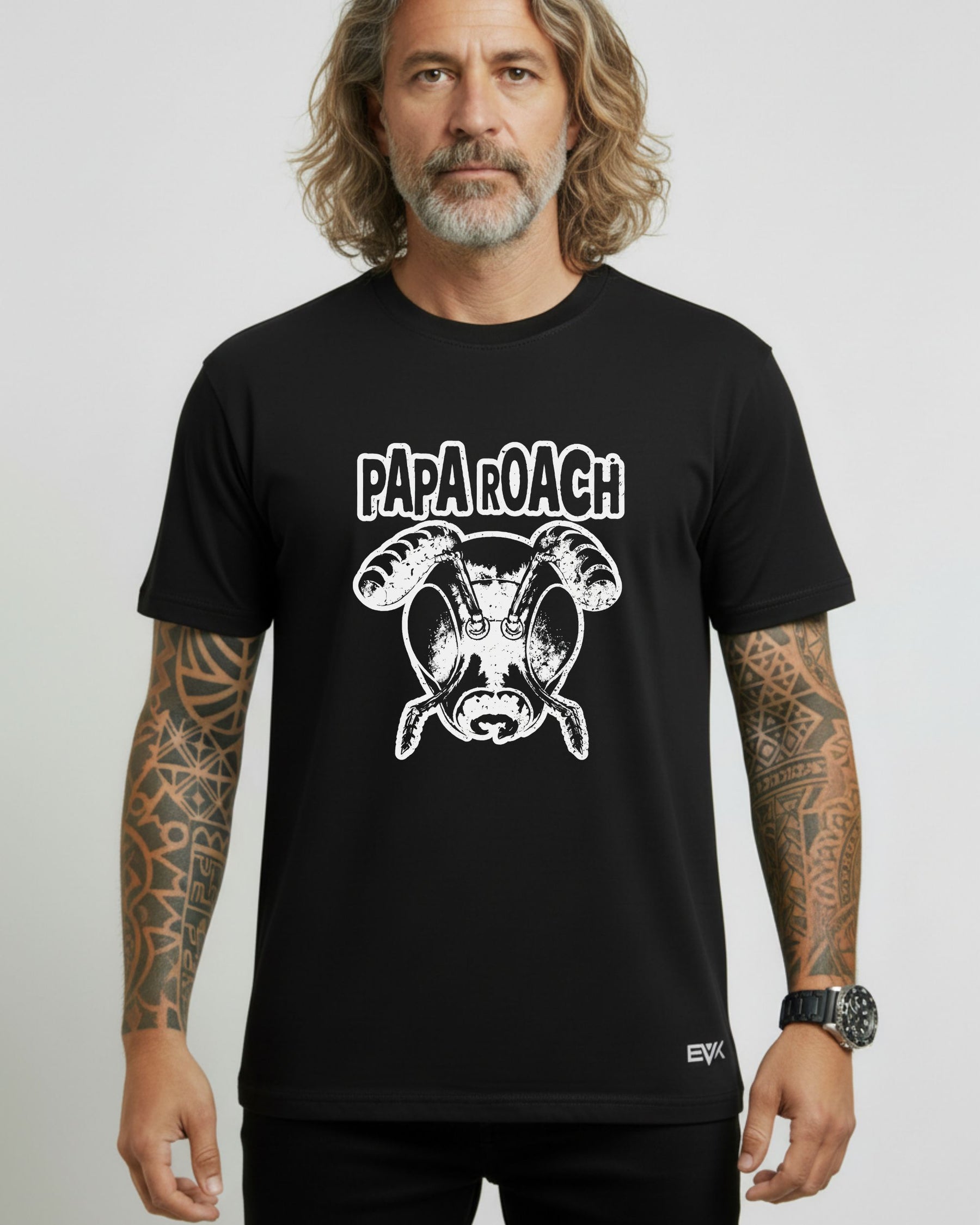 Camiseta Papa Roach – Roach Logo