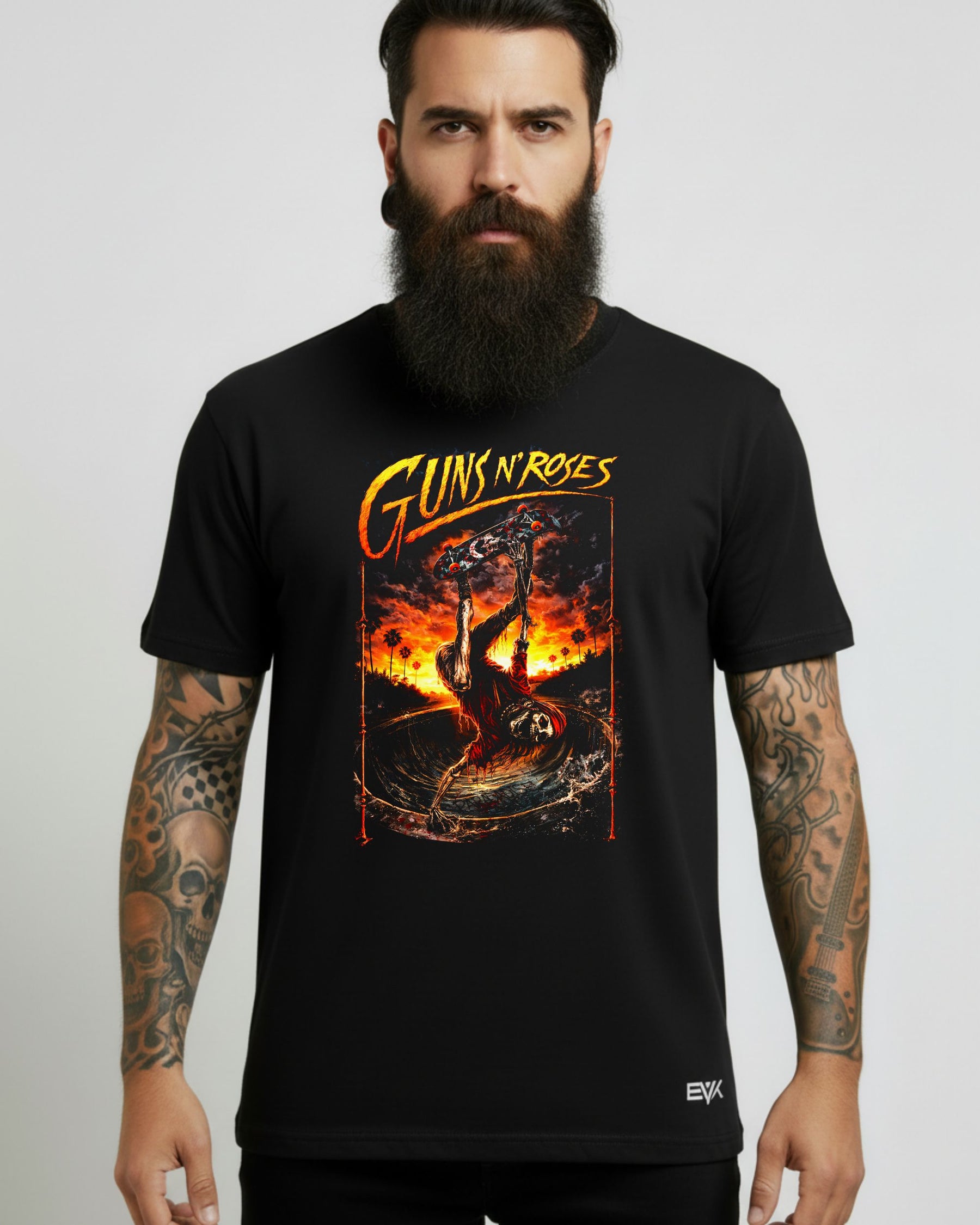 Camiseta Guns N’ Roses – Skater