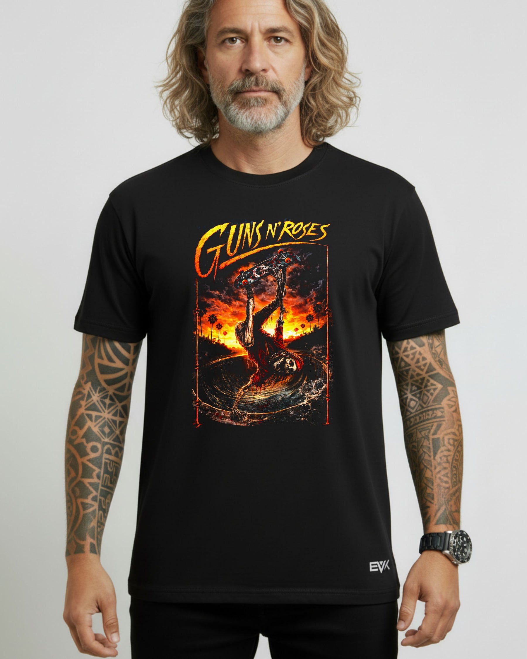 Camiseta Guns N’ Roses – Skater