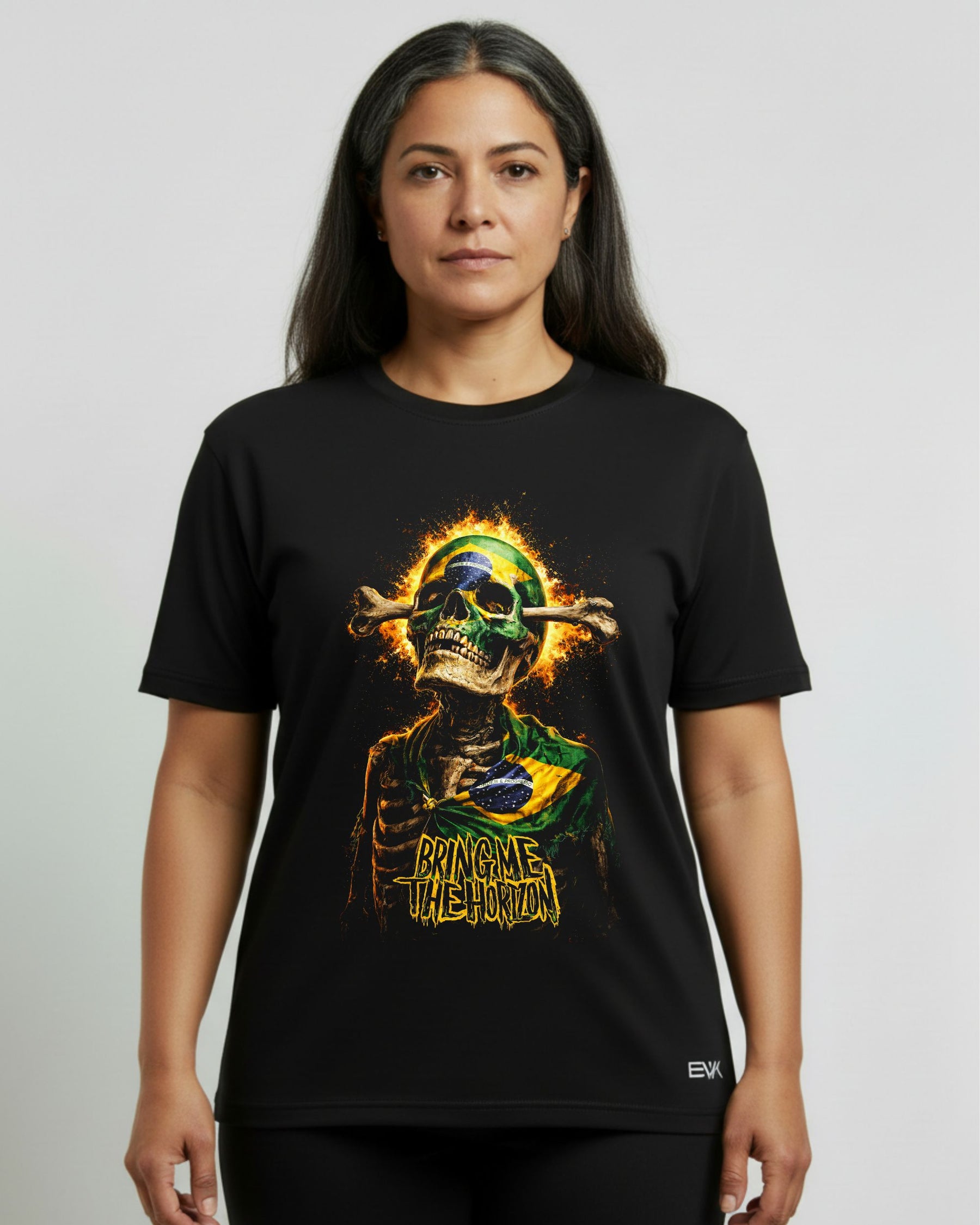 Camiseta Bring Me the Horizon – Skull Brazil