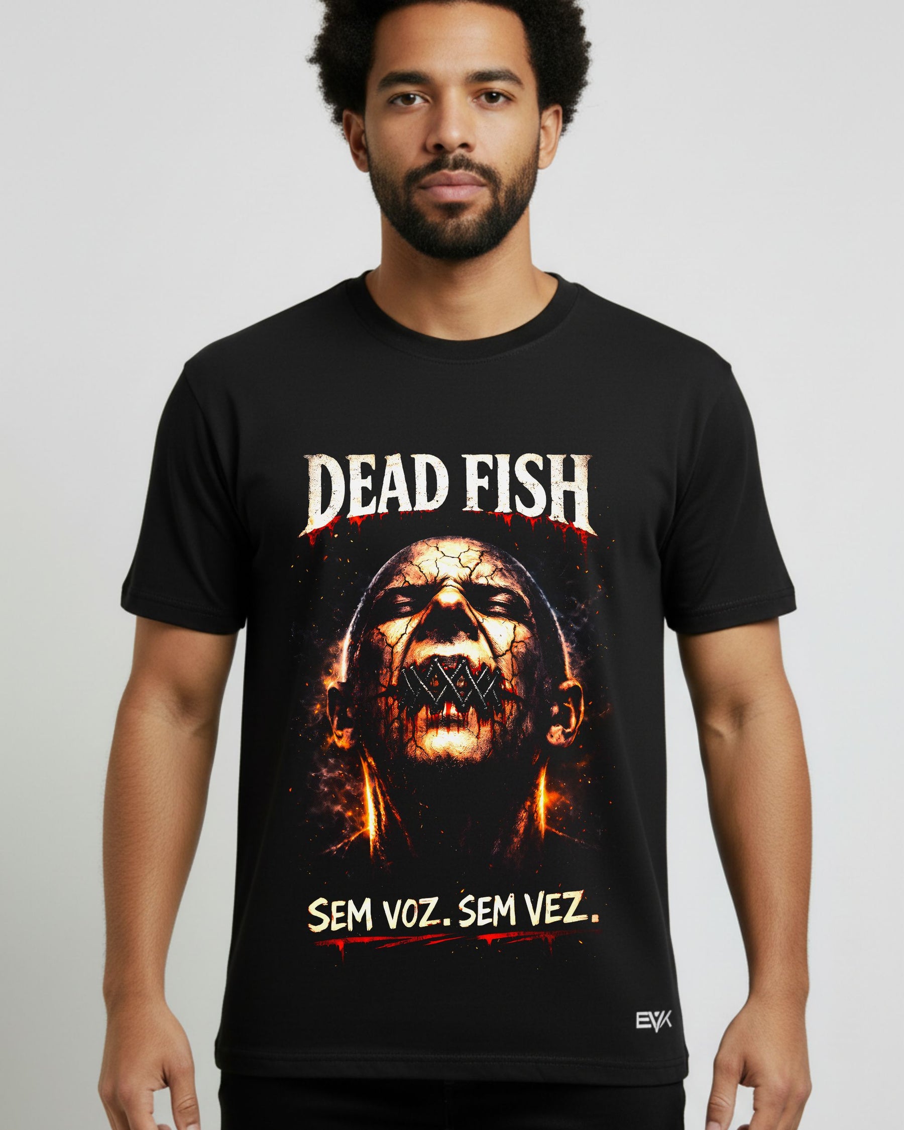 Camiseta Dead Fish – Sem Voz, Sem Vez – Afasia