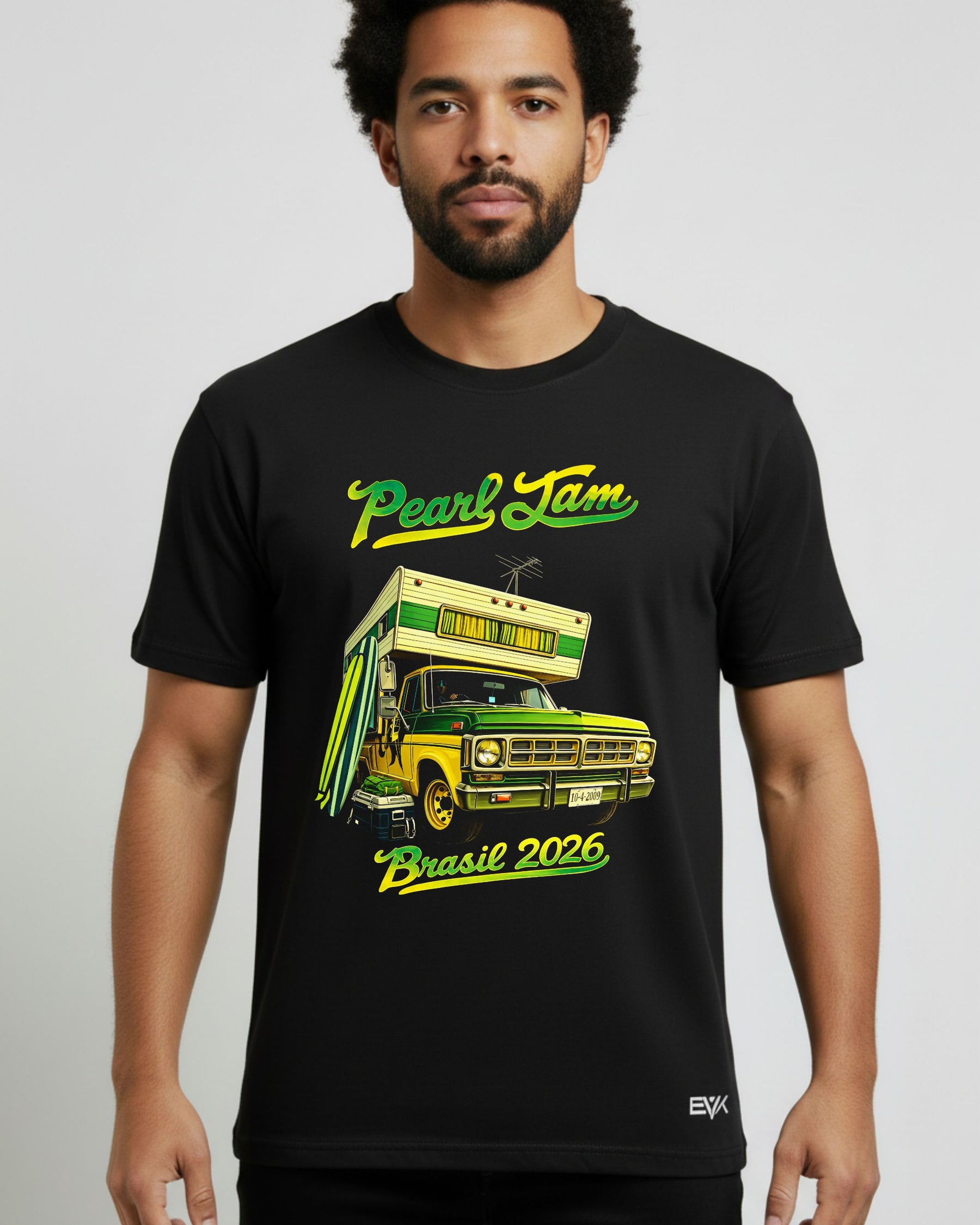 Camiseta Pearl Jam – Brasil Tour 2026 – Van