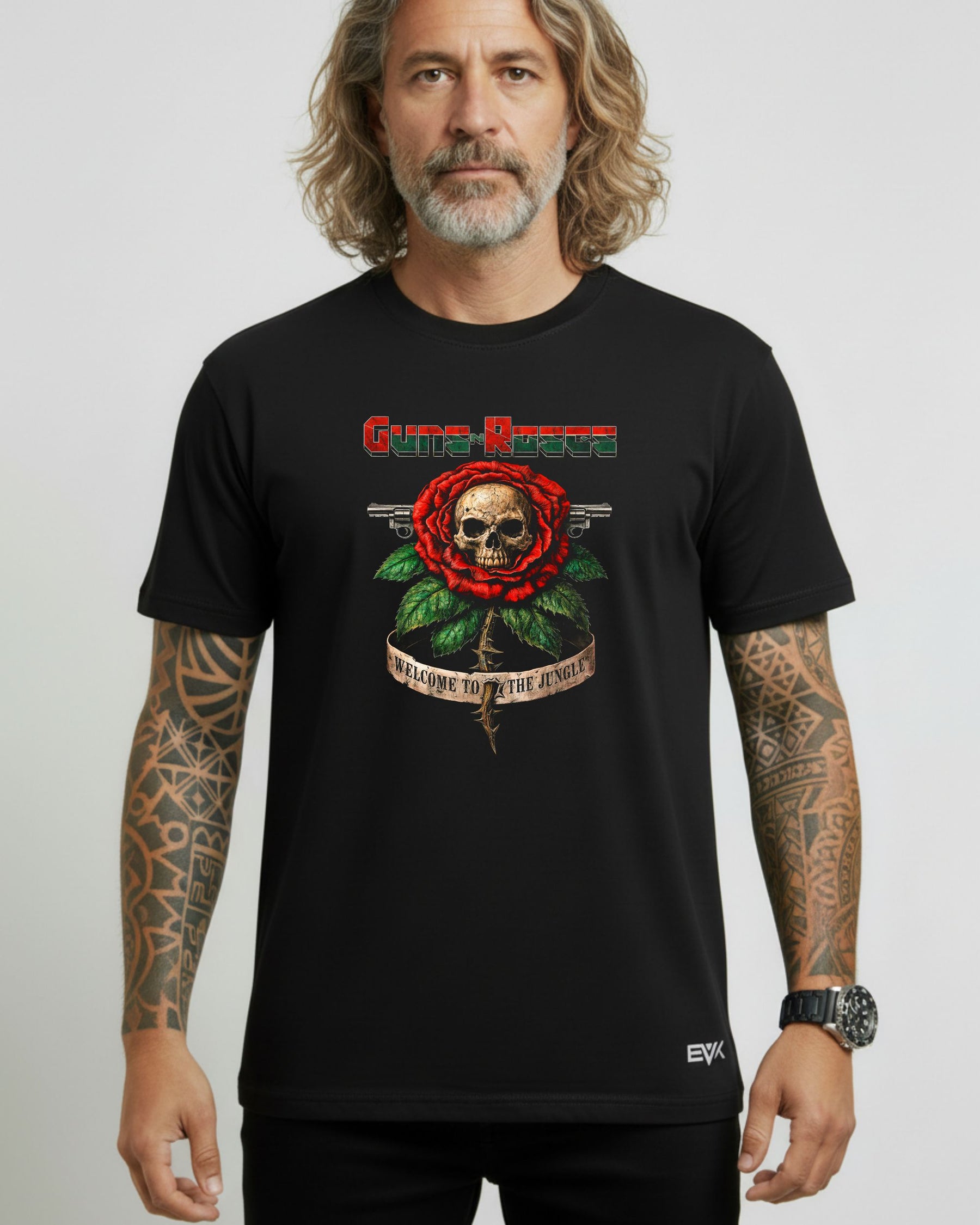 Camiseta Guns N’ Roses – Welcome to the Jungle – Planta Carnívora