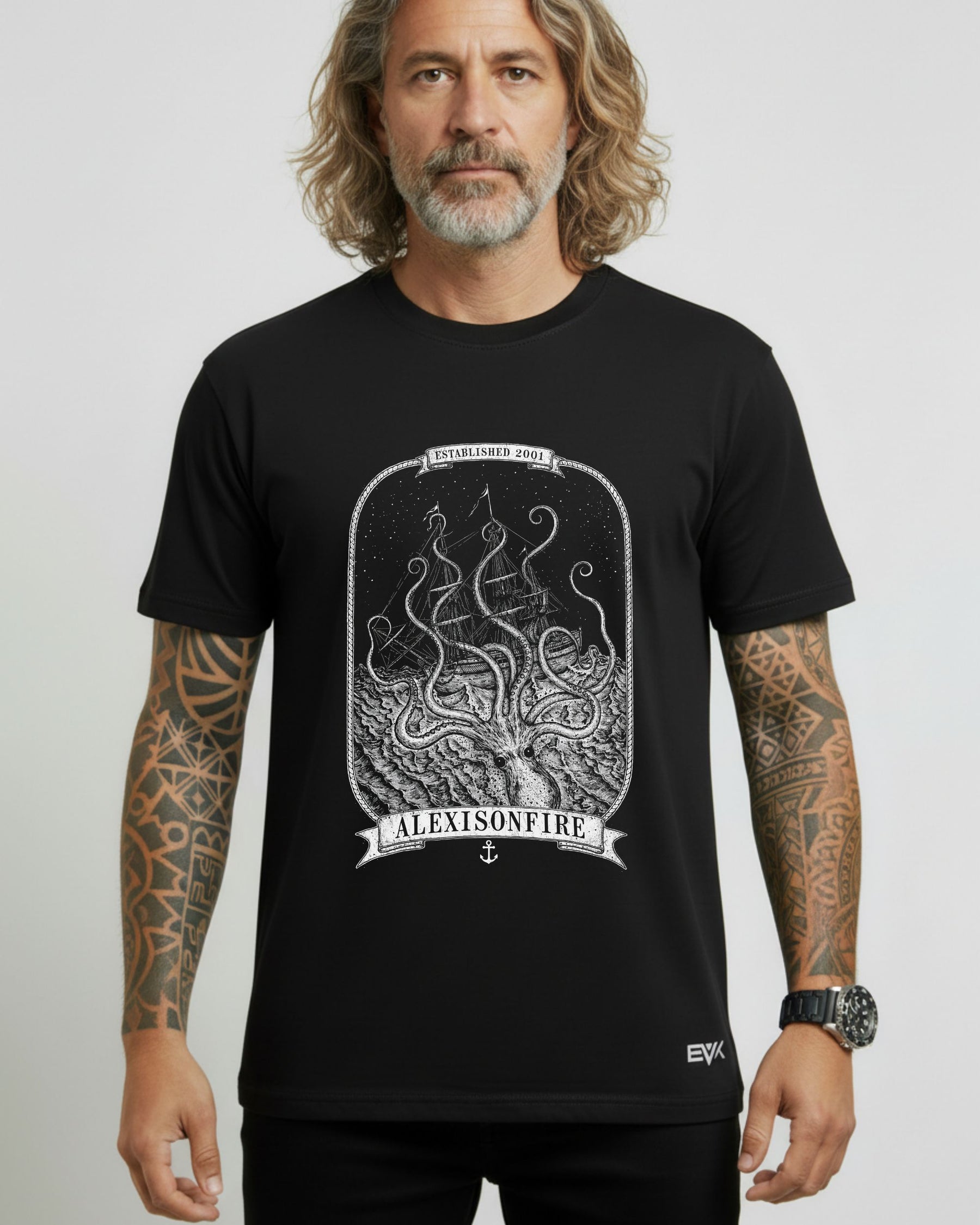 Camiseta Alexisonfire – Kraken Established 2001