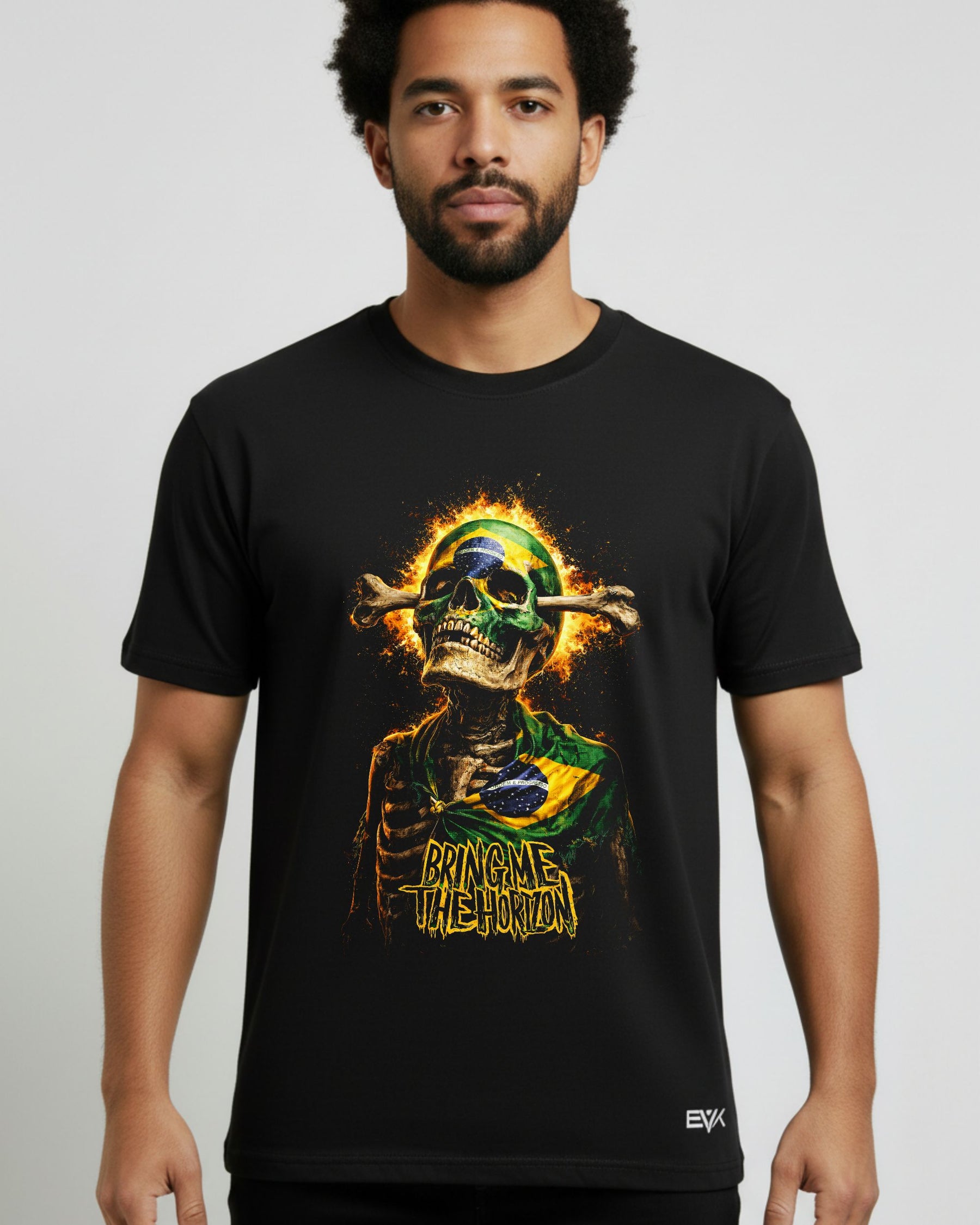 Camiseta Bring Me the Horizon – Skull Brazil