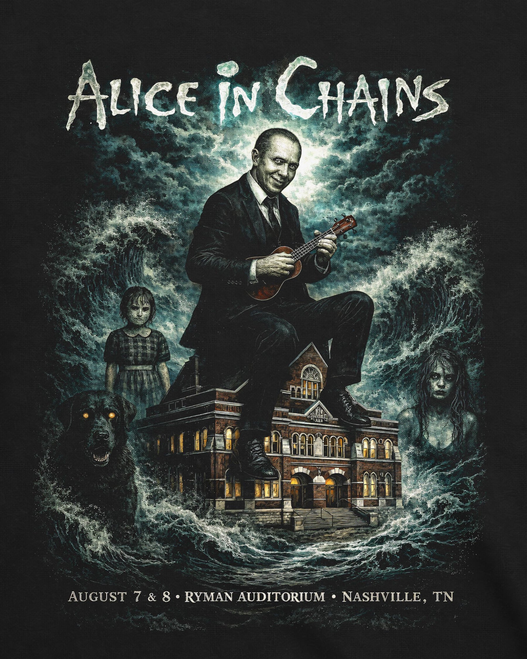Camiseta Alice in Chains – Live in Nashville