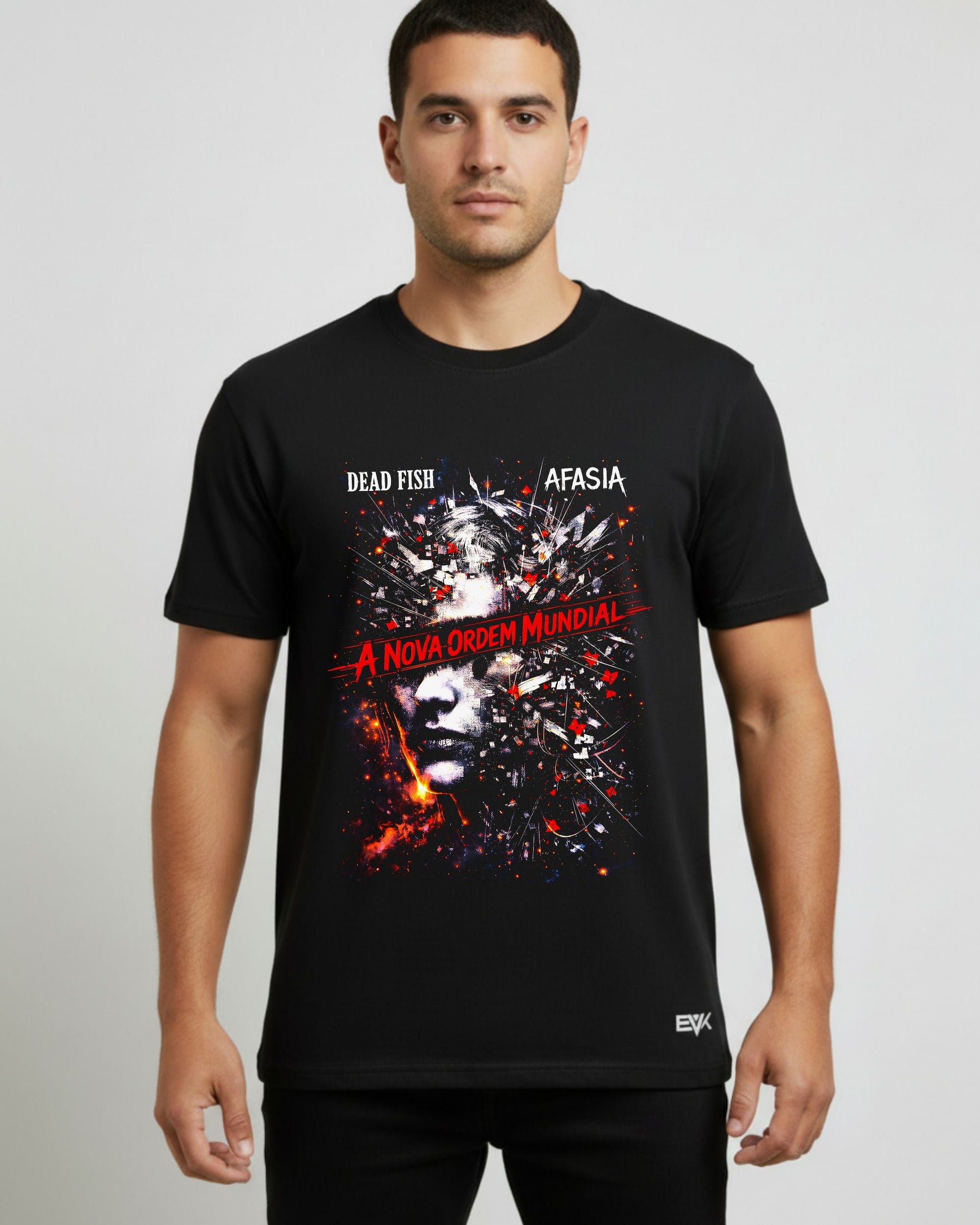Camiseta Dead Fish – A Nova Ordem Mundial – Afasia