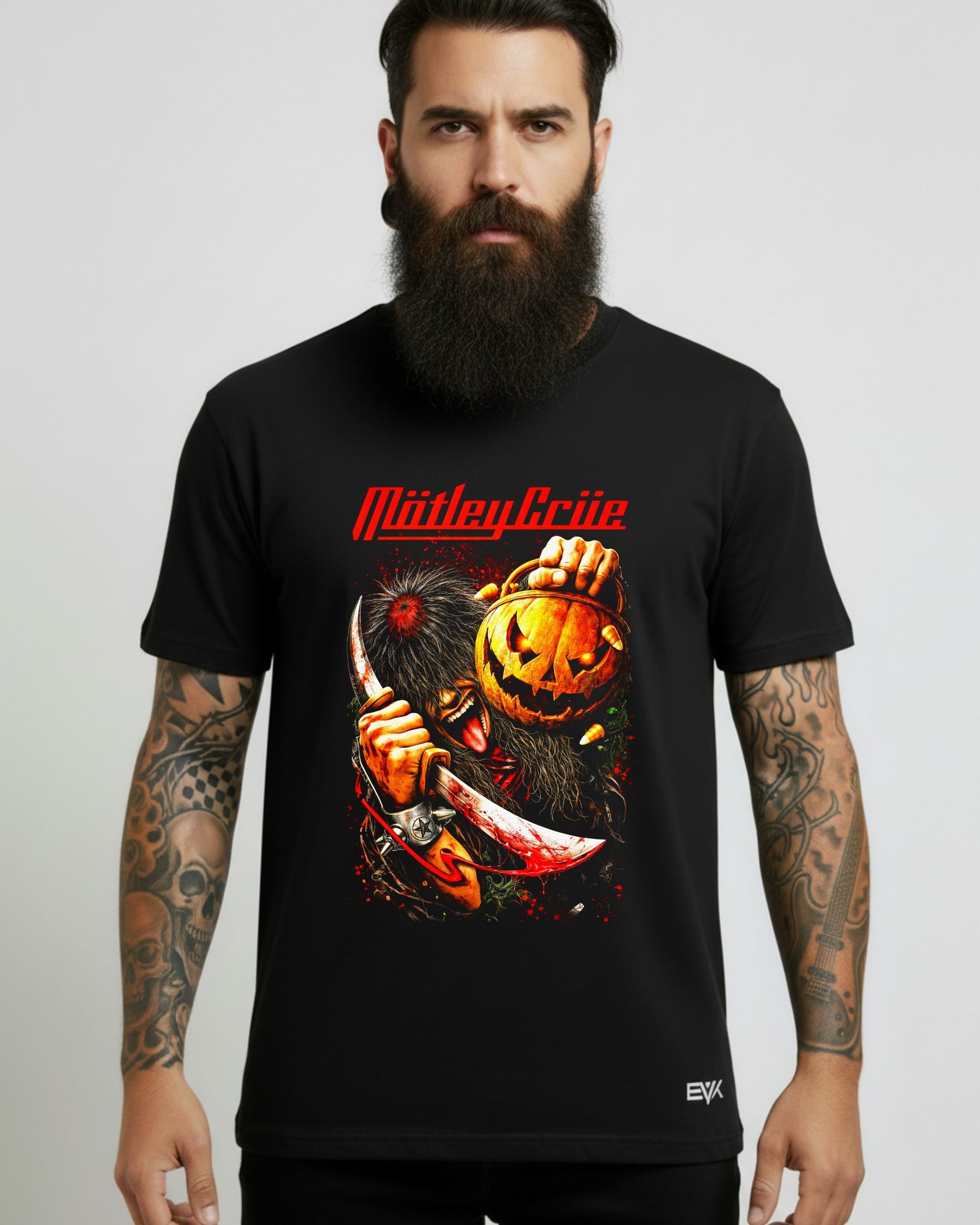 Camiseta Mötley Crüe – Pumpkin Head