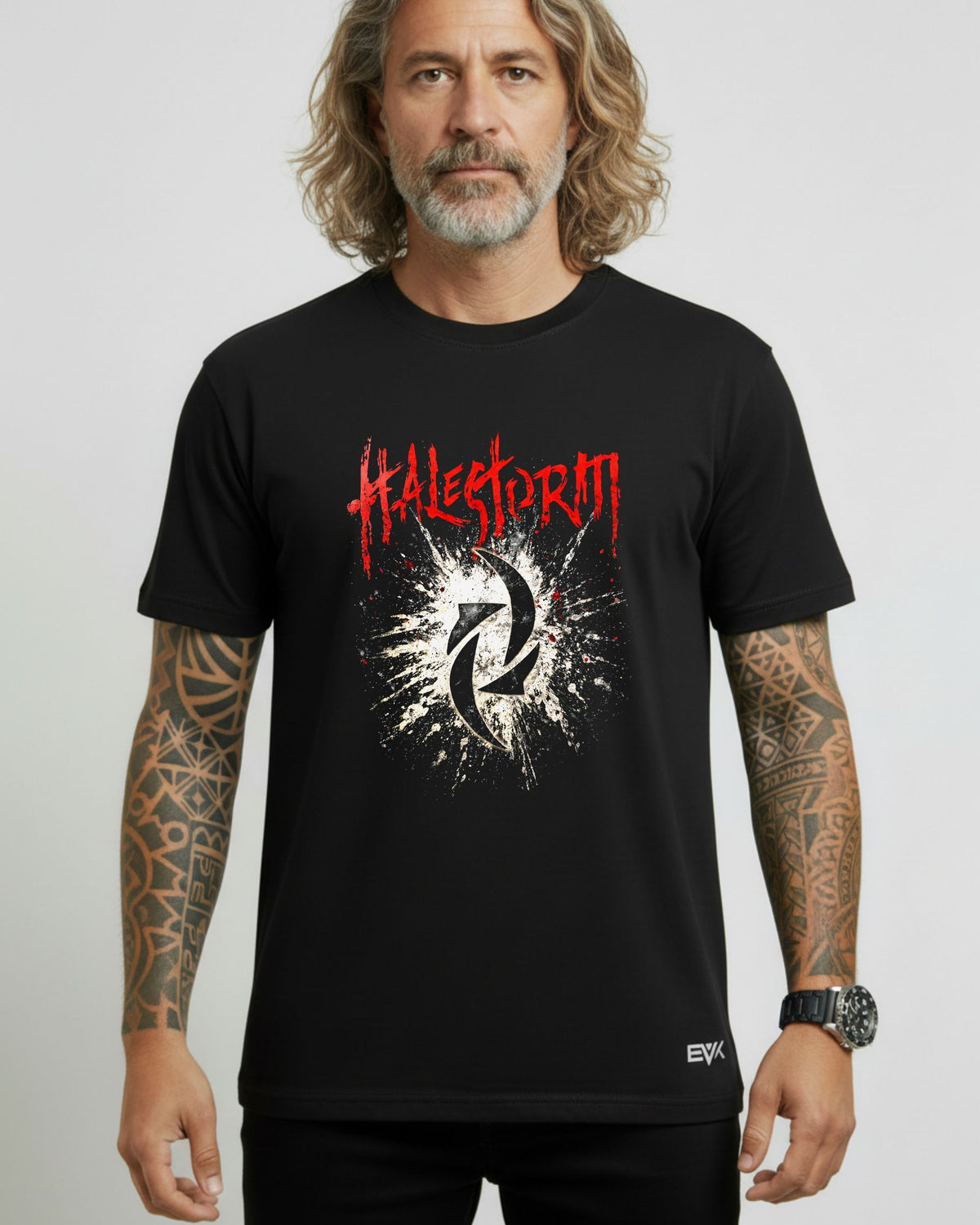 Camiseta Halestorm – Splatter Logo