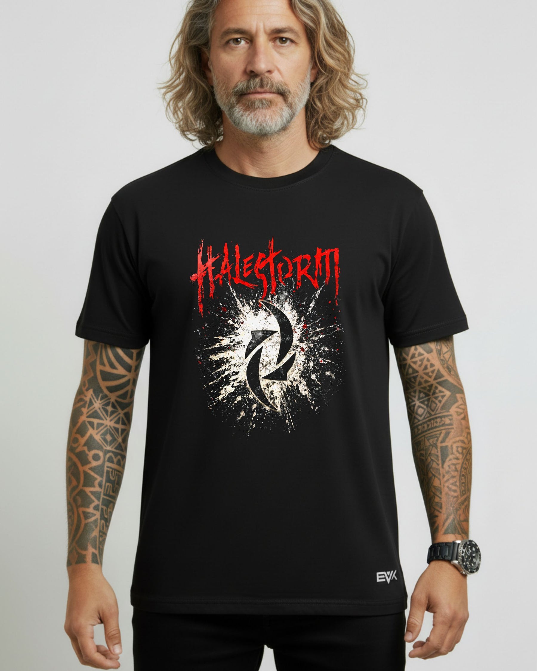 Camiseta Halestorm – Splatter Logo
