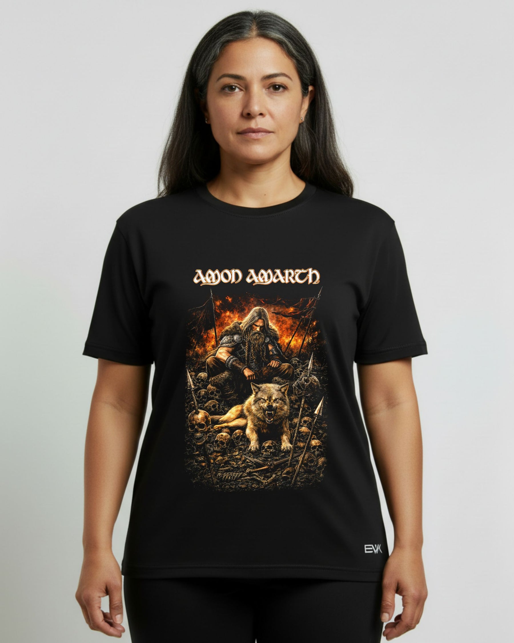 Camiseta Amon Amarth – Thor with Wolf