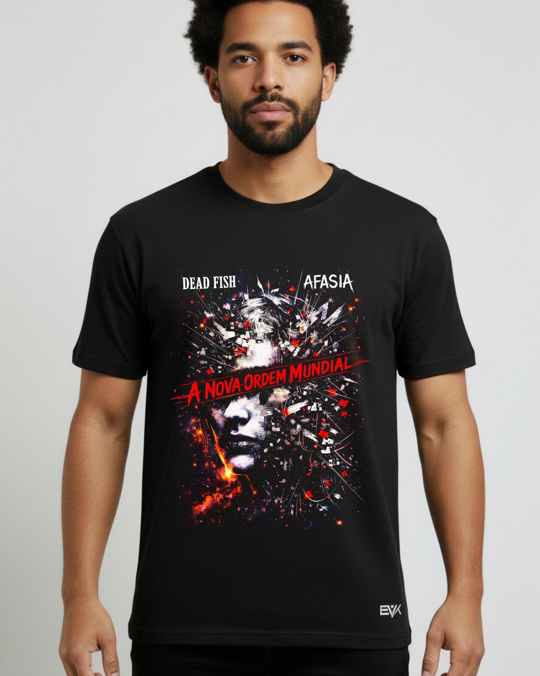 Camiseta Dead Fish – A Nova Ordem Mundial – Afasia