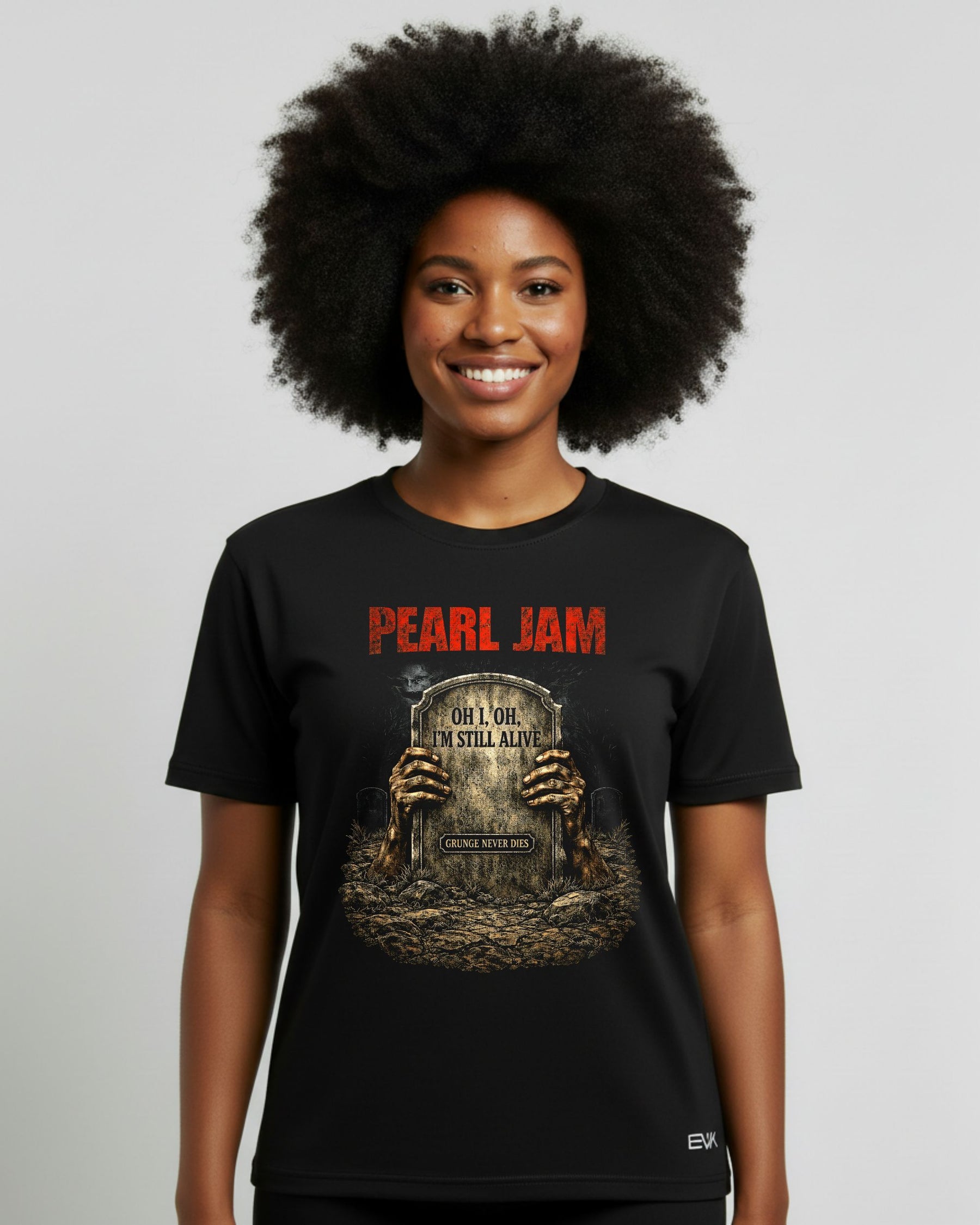 Camiseta Pearl Jam – I’m Still Alive – Grunge Never Dies