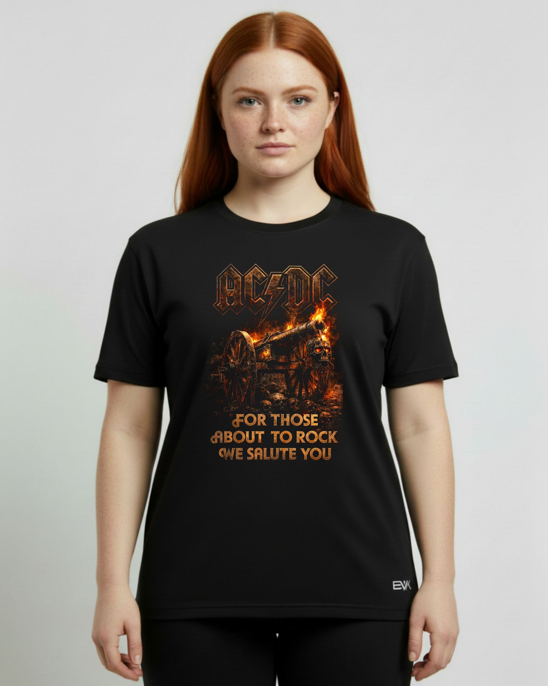 Camiseta AC/DC – For Those About to Rock (We Salute You)