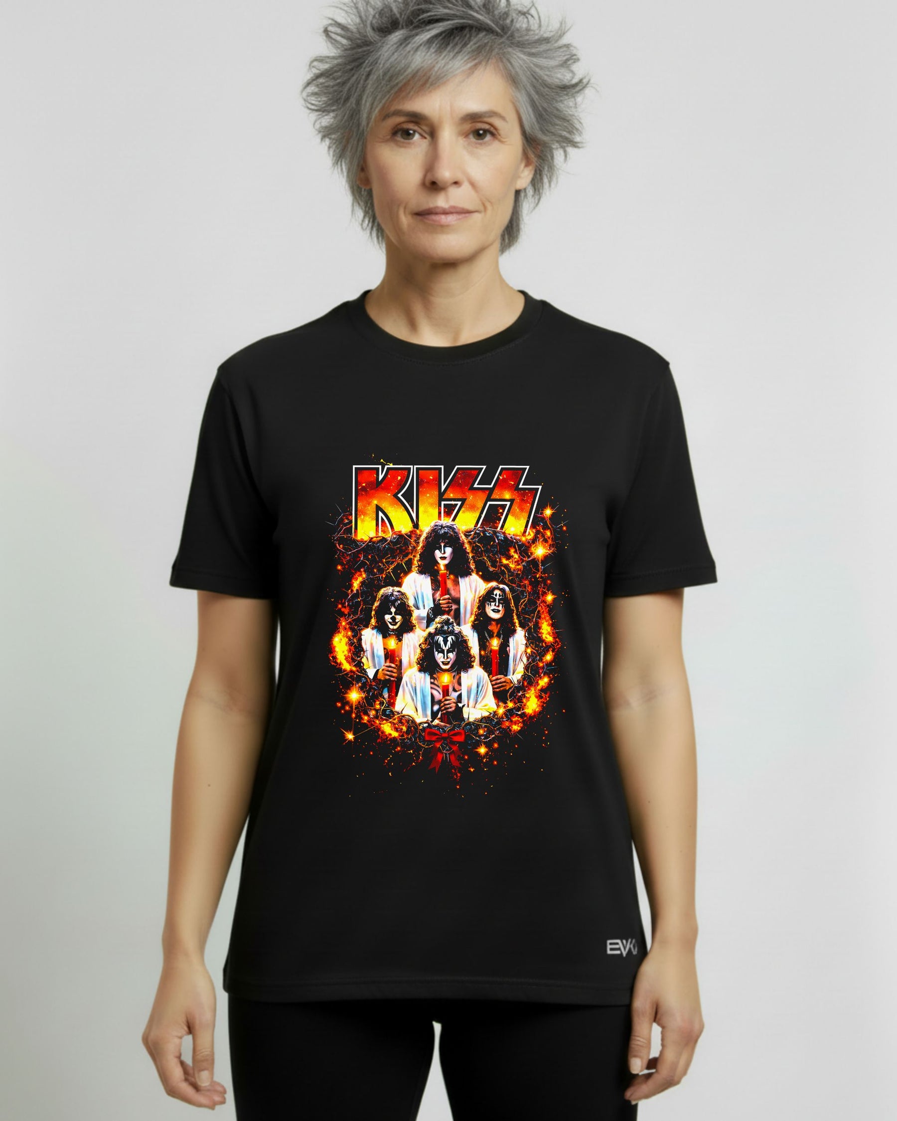 Camiseta Kiss – Kissmas Fire