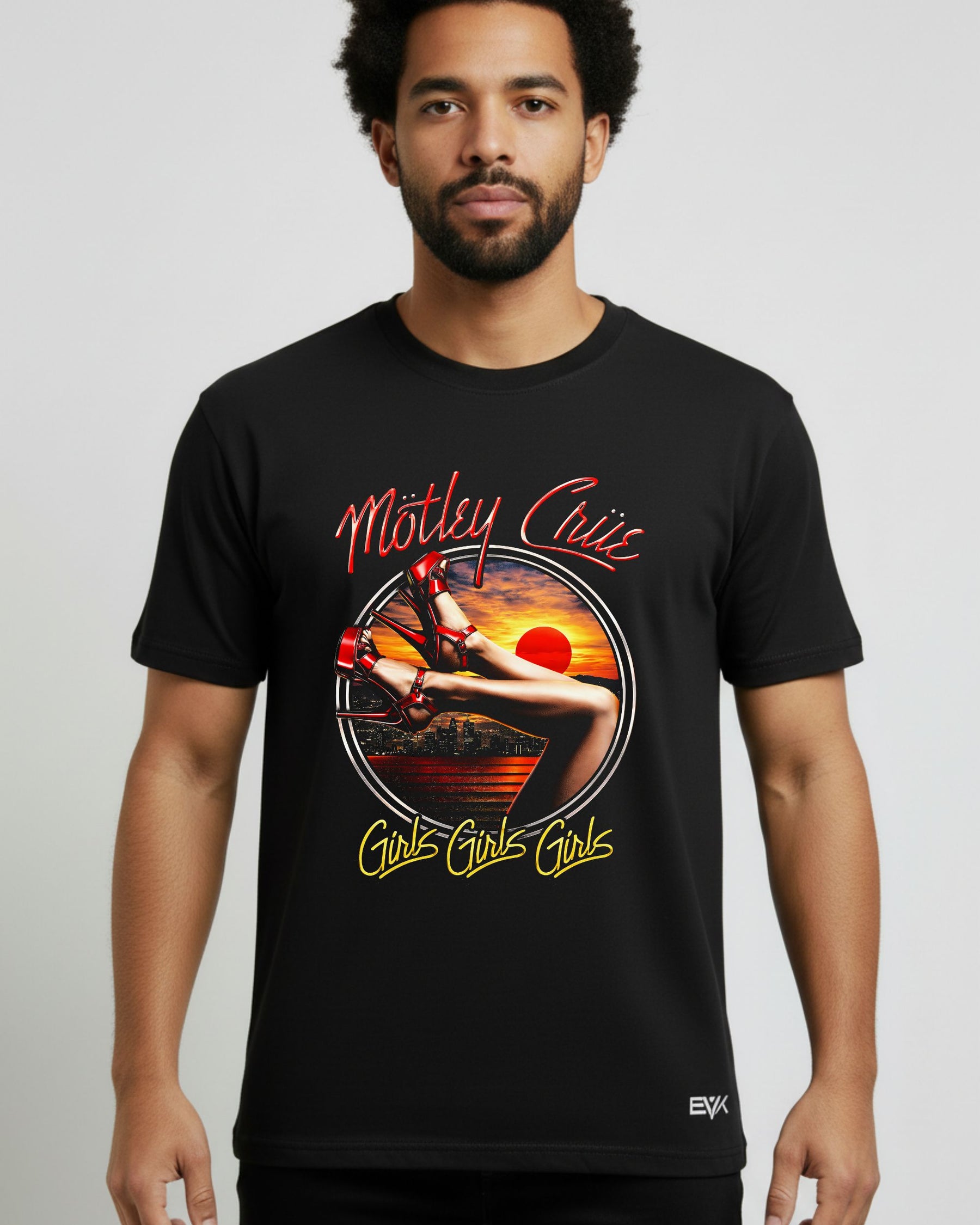 Camiseta Mötley Crüe – Girls Girls Girls
