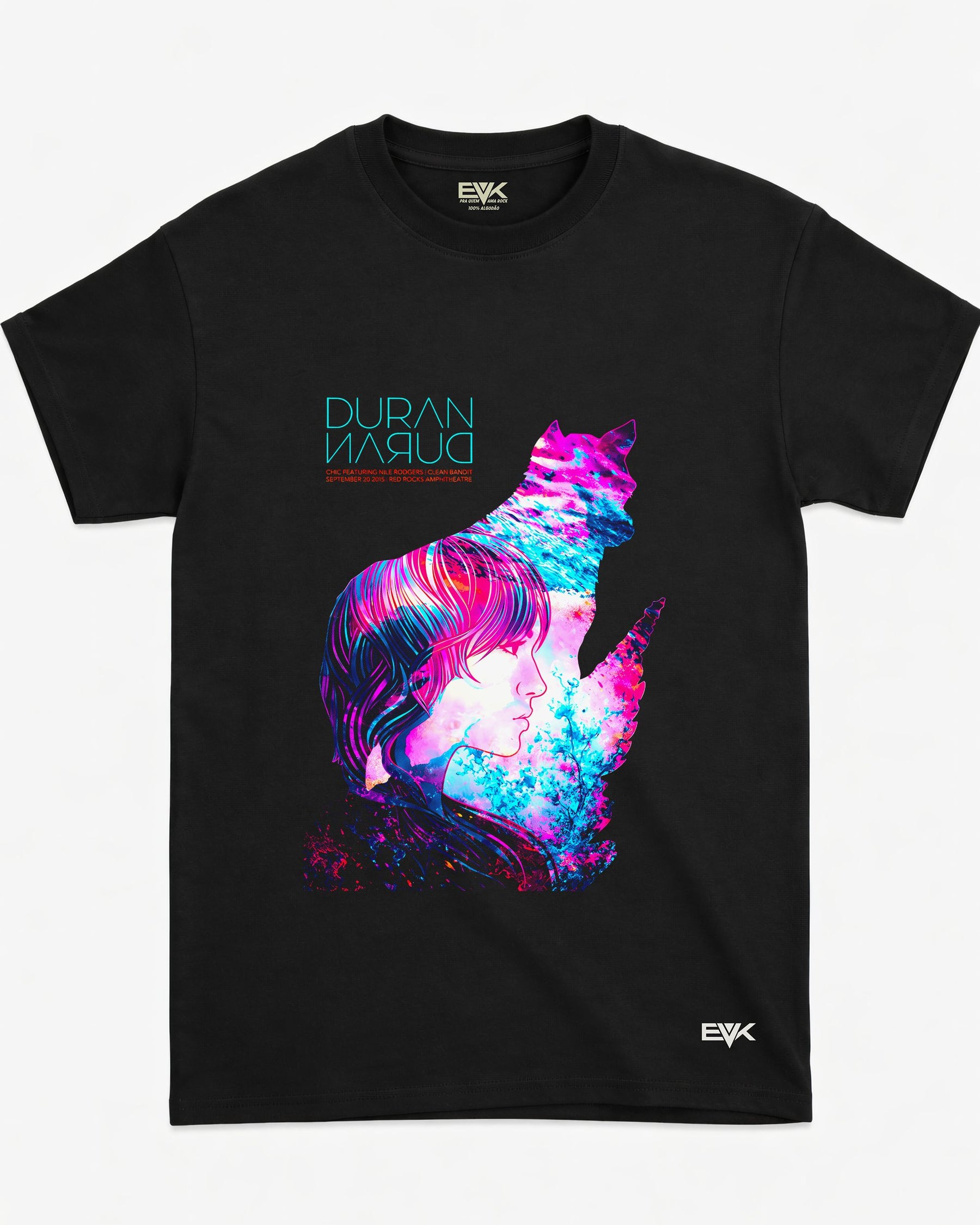 Camiseta Duran Duran – Red Rocks Poster 2015