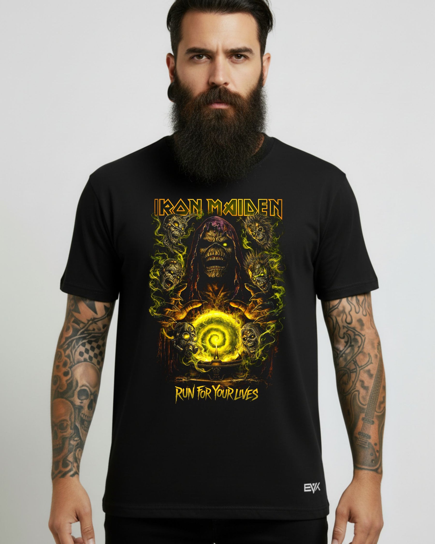 Camiseta Iron Maiden – Run for Your Lives