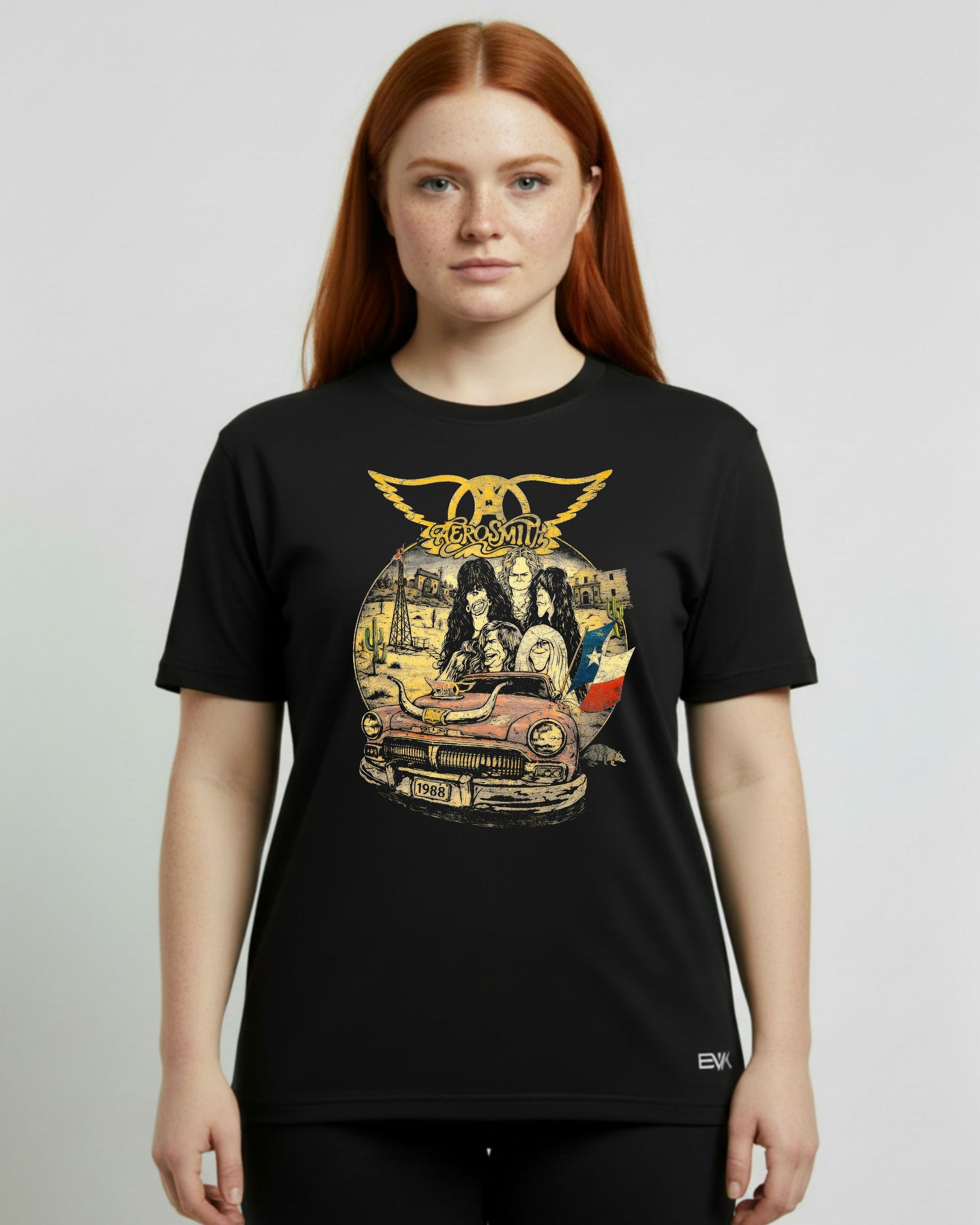 Camiseta Aerosmith – Drive to Cuba Cartoon