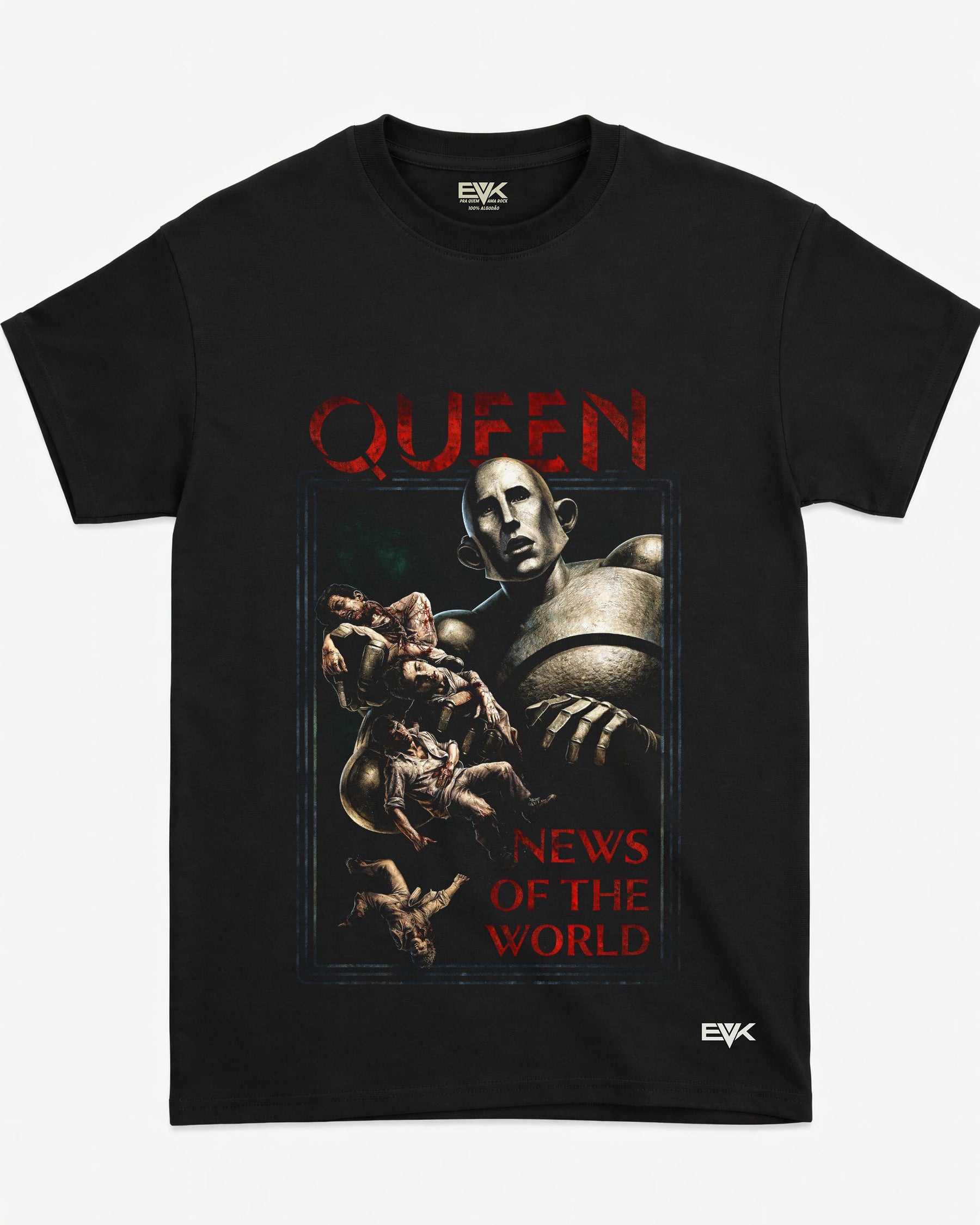 Camiseta Queen – News of the World