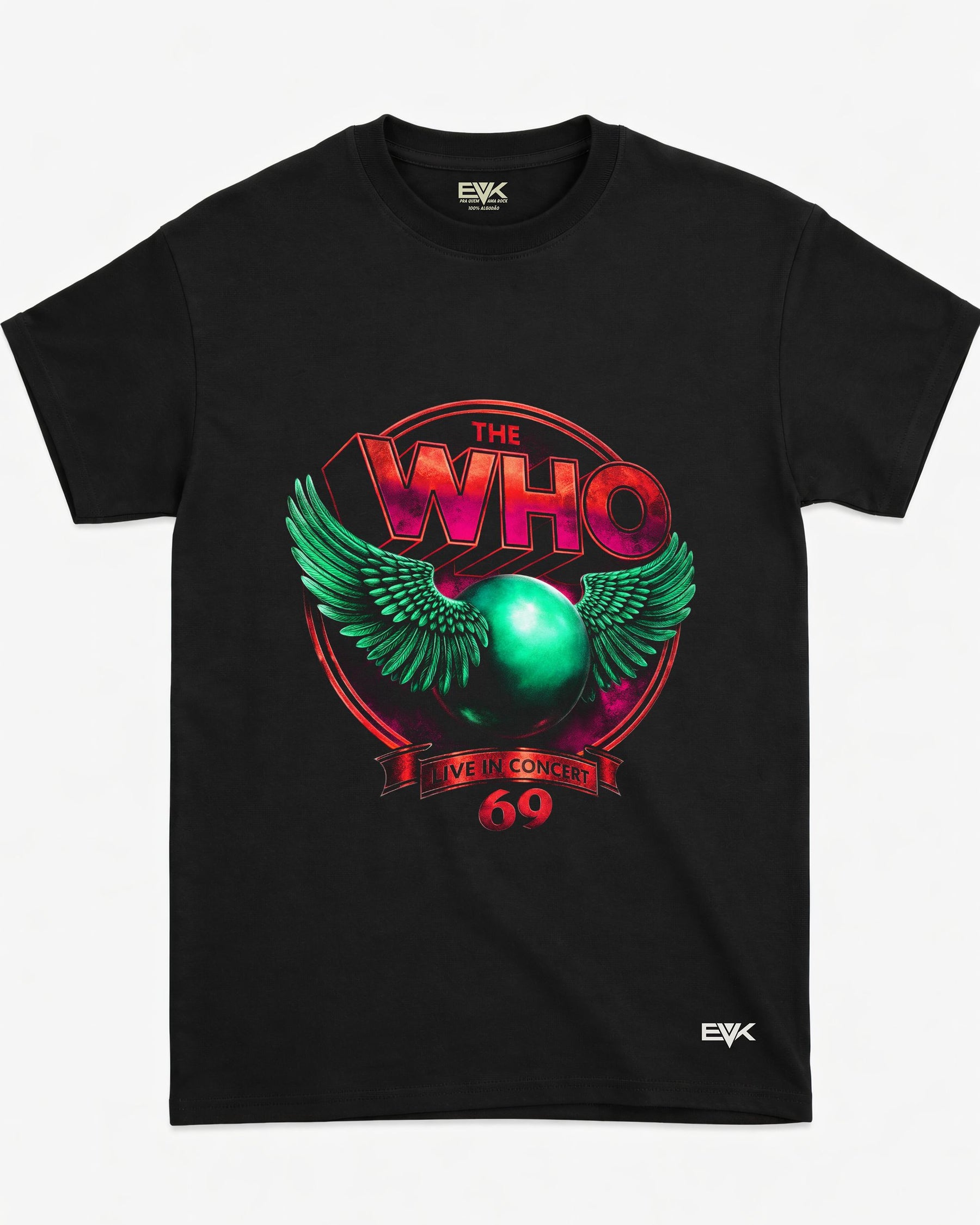 Camiseta The Who – Live In Concert 69'